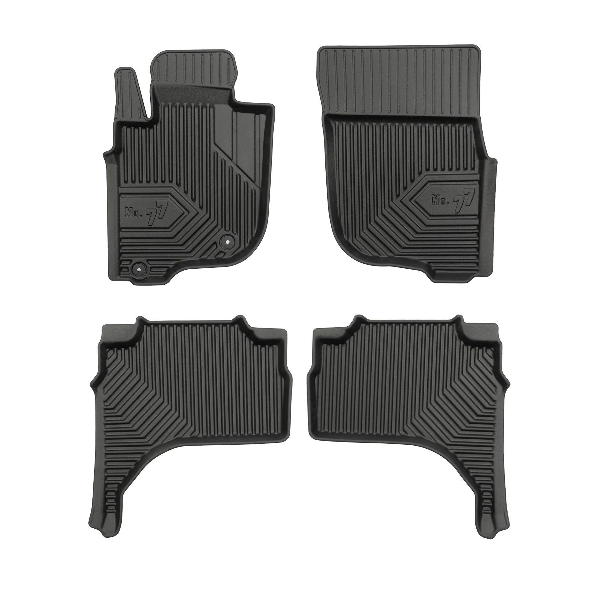 Mitsubishi L200 VI Frogum No77 fekete 3D hótálcás TPE gumiszőnyeg szett 77409347