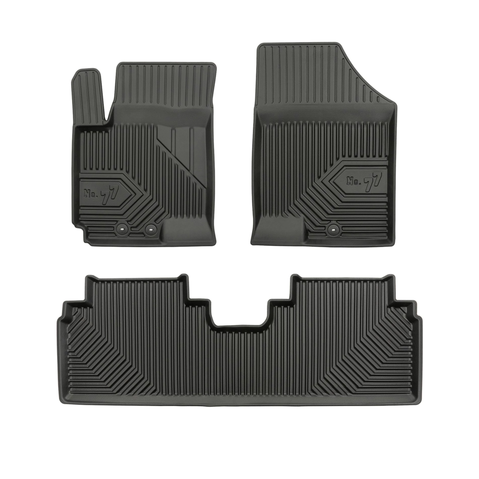 Kia Venga Frogum No77 fekete 3D hótálcás TPE gumiszőnyeg szett 77409590