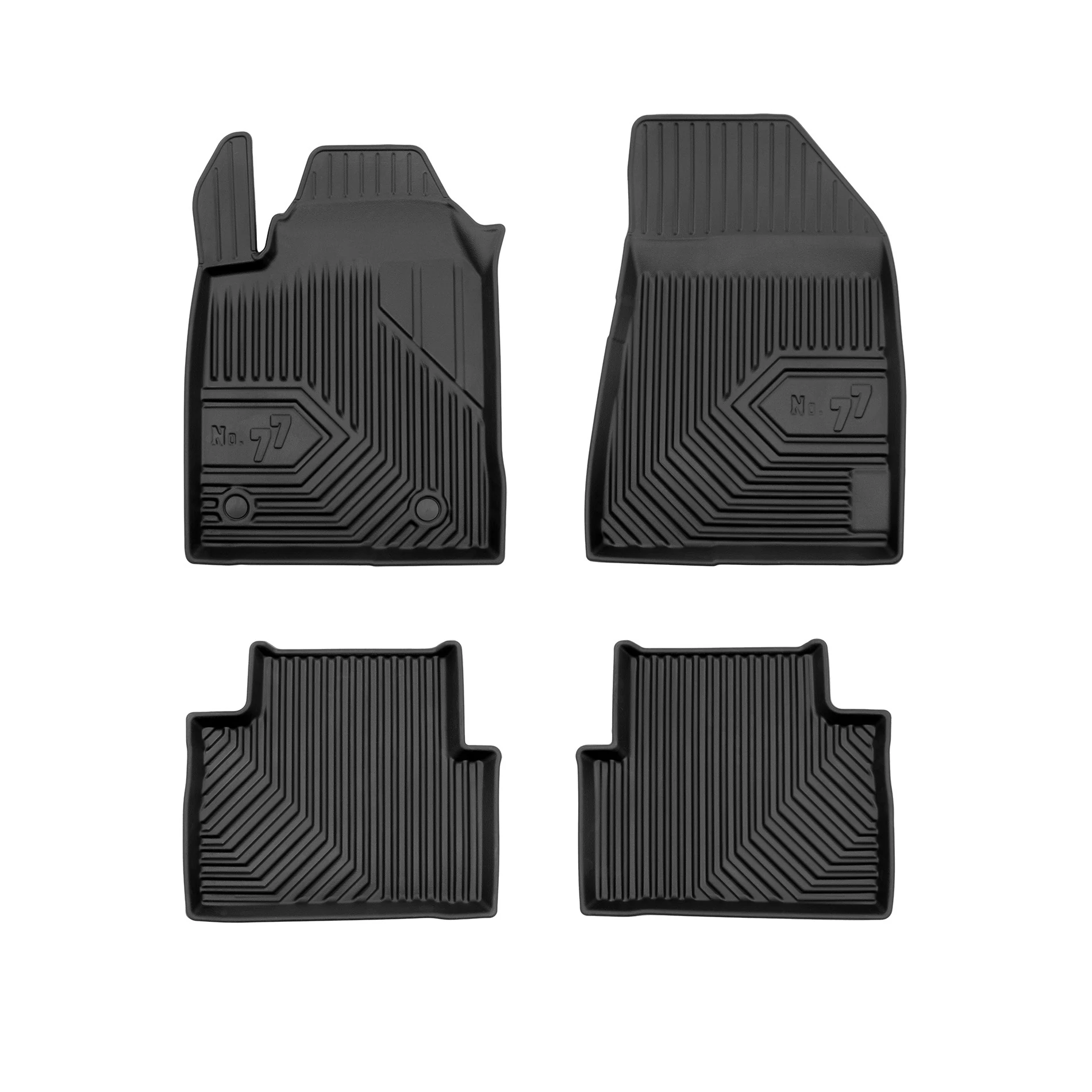 Alfa Romeo Giulietta Frogum No77 fekete 3D hótálcás TPE gumiszőnyeg szett 77409699