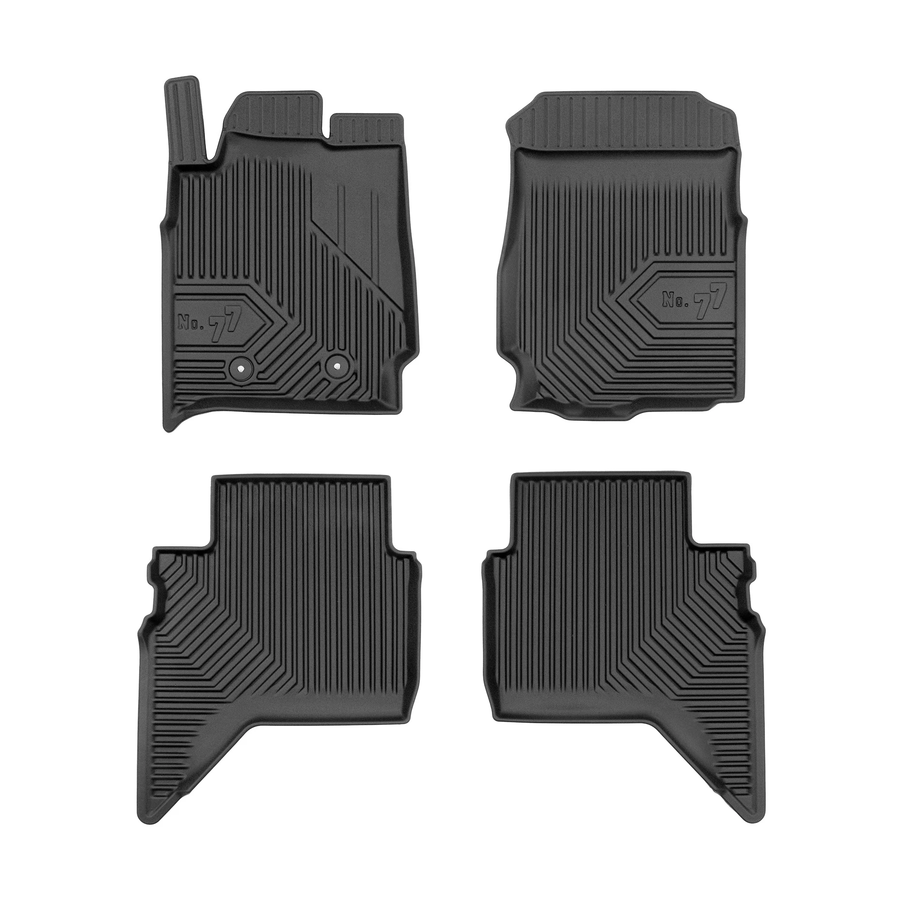 Ford Ranger V Frogum No77 fekete 3D hótálcás TPE gumiszőnyeg szett 77409880
