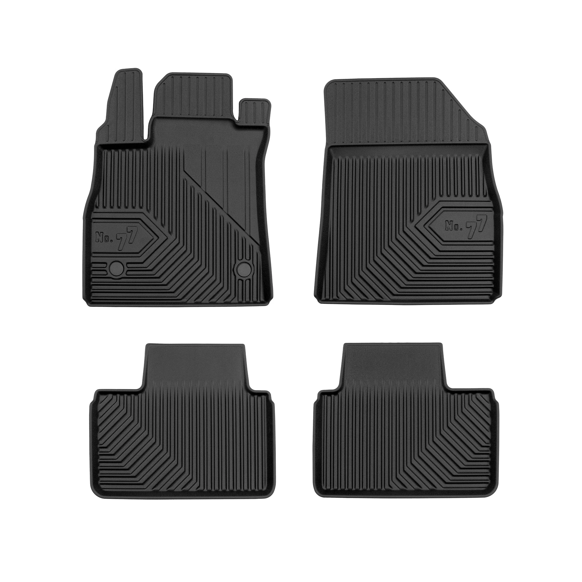 Renault Talisman Frogum No77 fekete 3D hótálcás TPE gumiszőnyeg szett 77425019