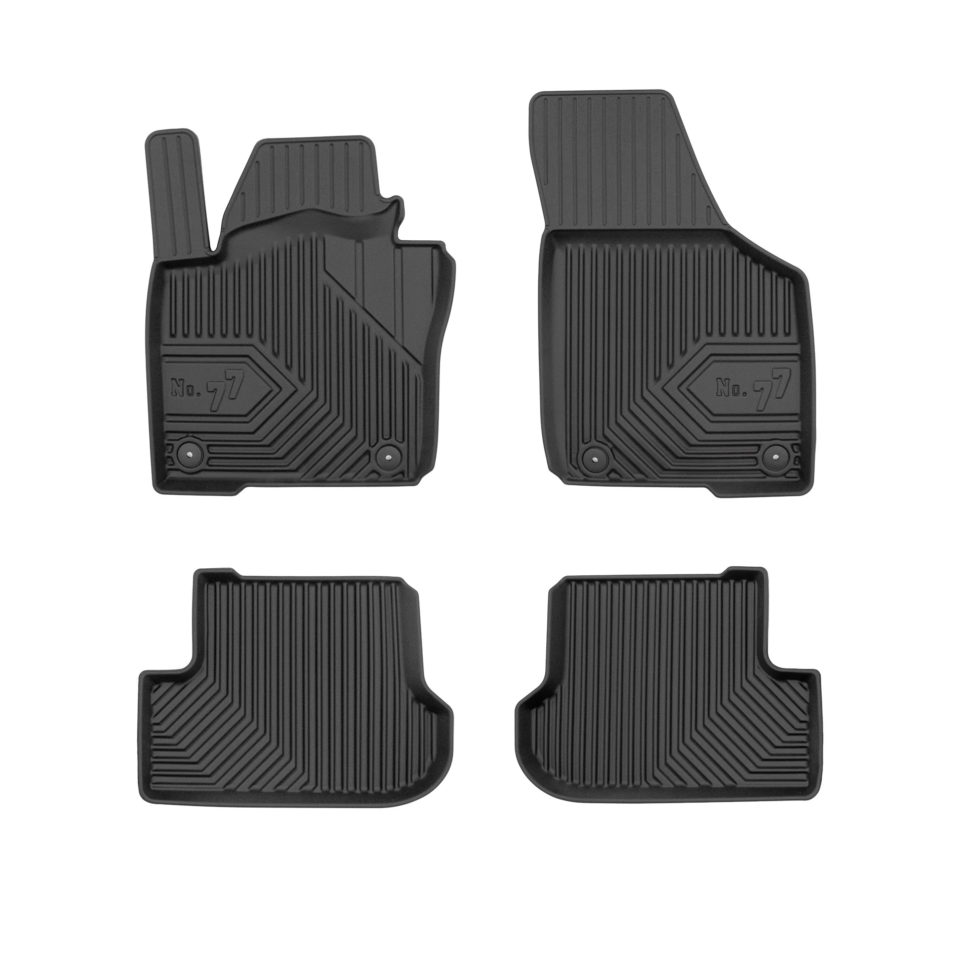 VW Volkswagen Beetle Frogum No77 fekete 3D hótálcás TPE gumiszőnyeg szett 77425262