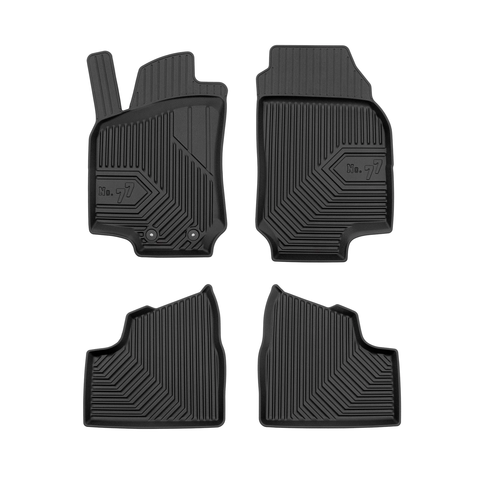 Opel Astra G Kombi Frogum No77 fekete 3D hótálcás TPE gumiszőnyeg szett 77425538