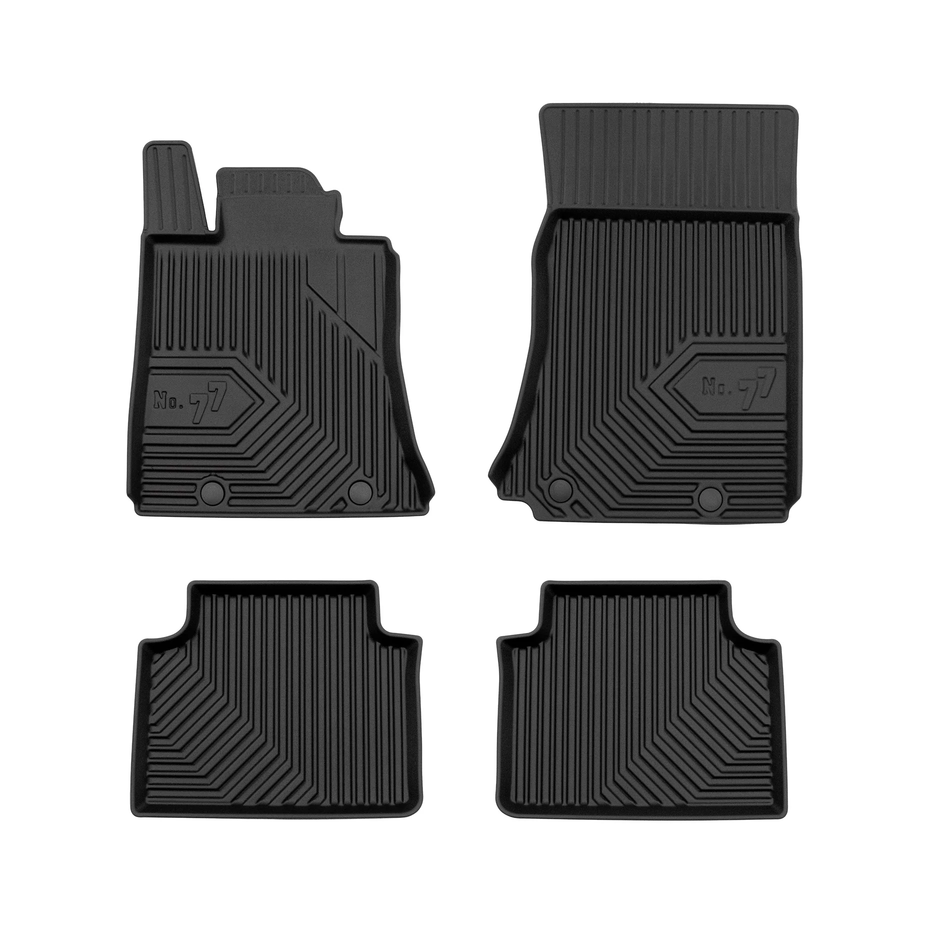Alfa Romeo Giulia Frogum No77 fekete 3D hótálcás TPE gumiszőnyeg szett 77425873