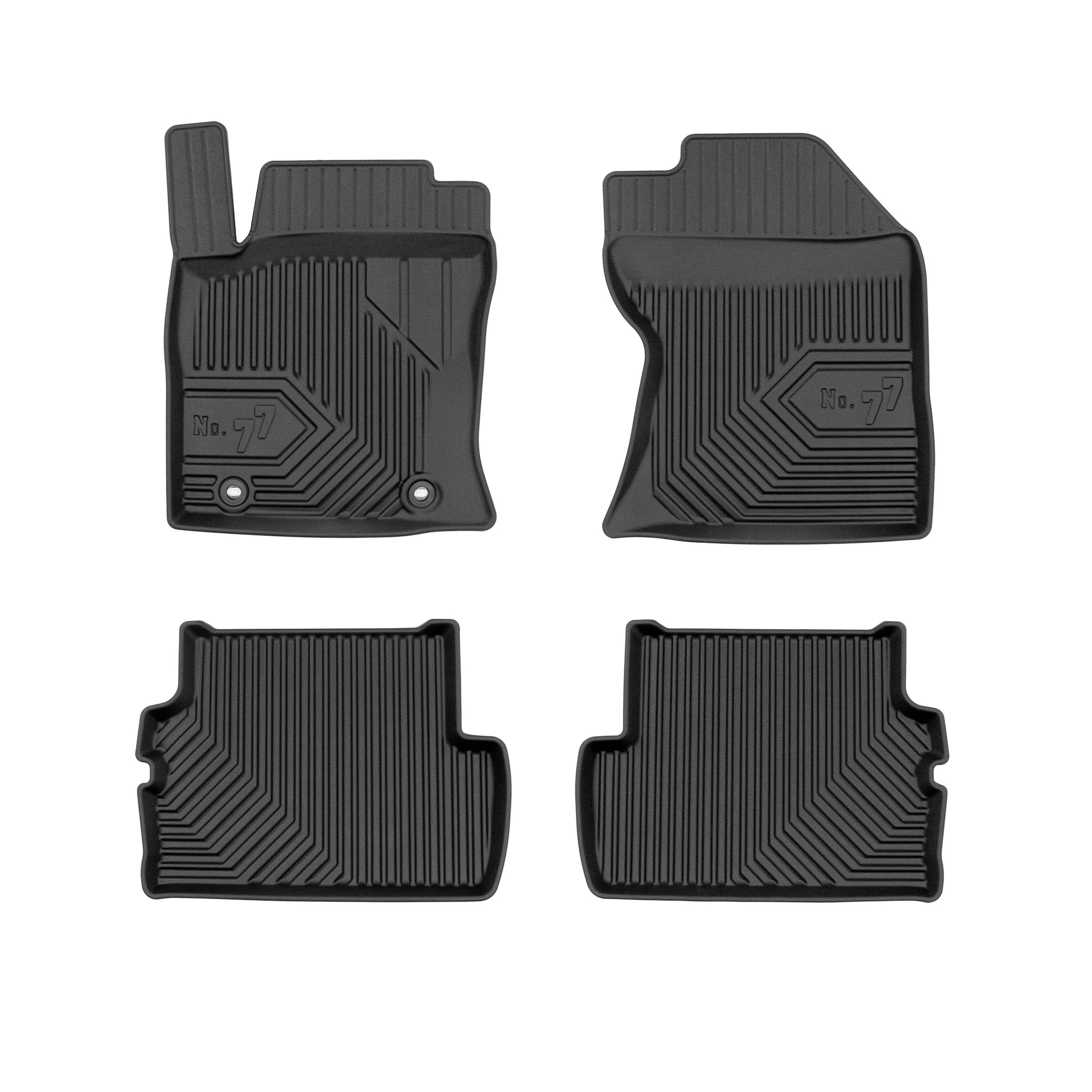 Ford Focus I Frogum No77 fekete 3D hótálcás TPE gumiszőnyeg szett 77426047