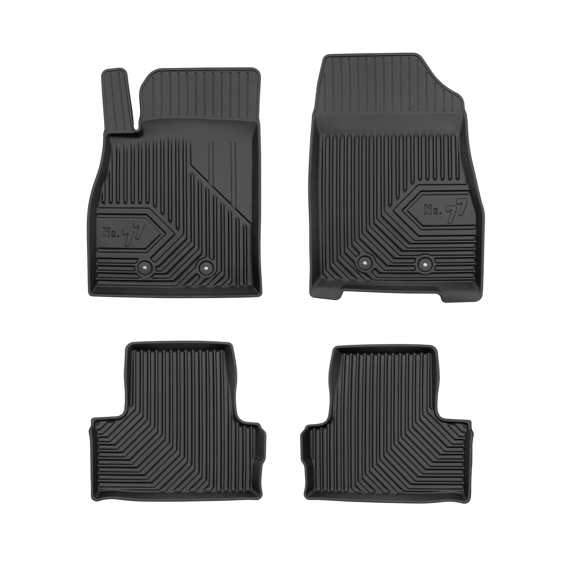 Opel Ampera Frogum No77 fekete 3D hótálcás TPE gumiszőnyeg szett 77426115