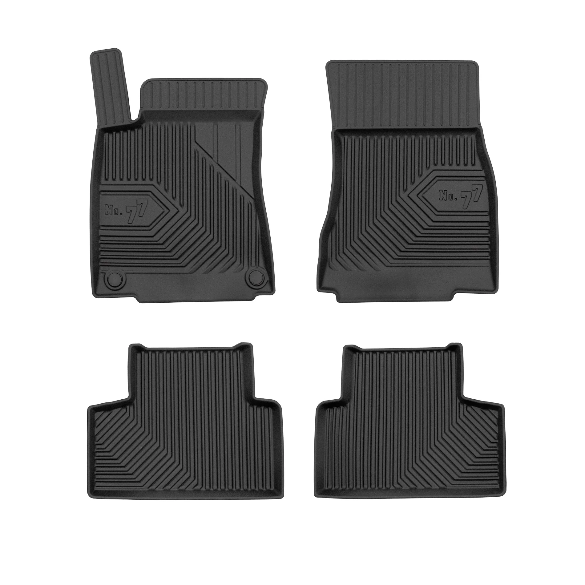 Mercedes Benz GLB X247 Frogum No77 fekete 3D hótálcás TPE gumiszőnyeg szett 77426139