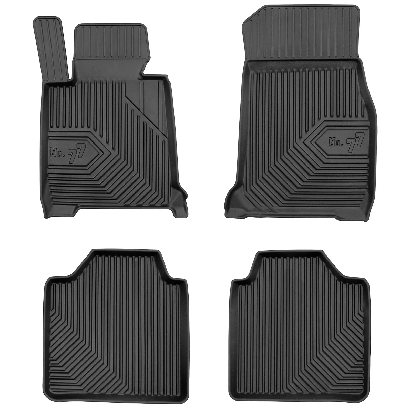 BMW F34 GT Frogum No77 fekete 3D hótálcás TPE gumiszőnyeg szett 77407688