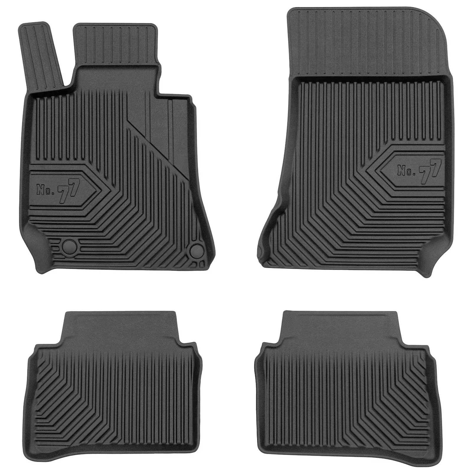 Mercedes Benz CLS C218 W218 Frogum No77 fekete 3D hótálcás TPE gumiszőnyeg szett 77407916