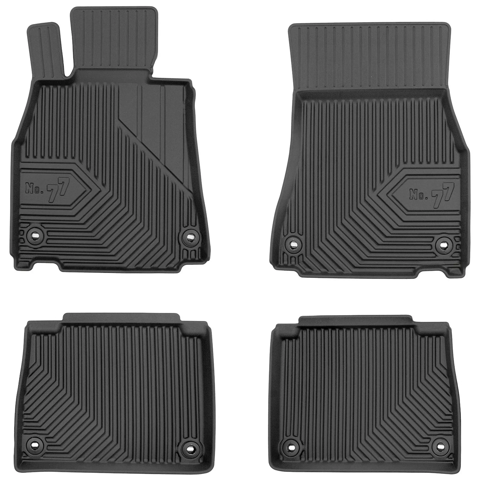 Lexus LS III Sedan Frogum No77 fekete 3D hótálcás TPE gumiszőnyeg szett 77409095