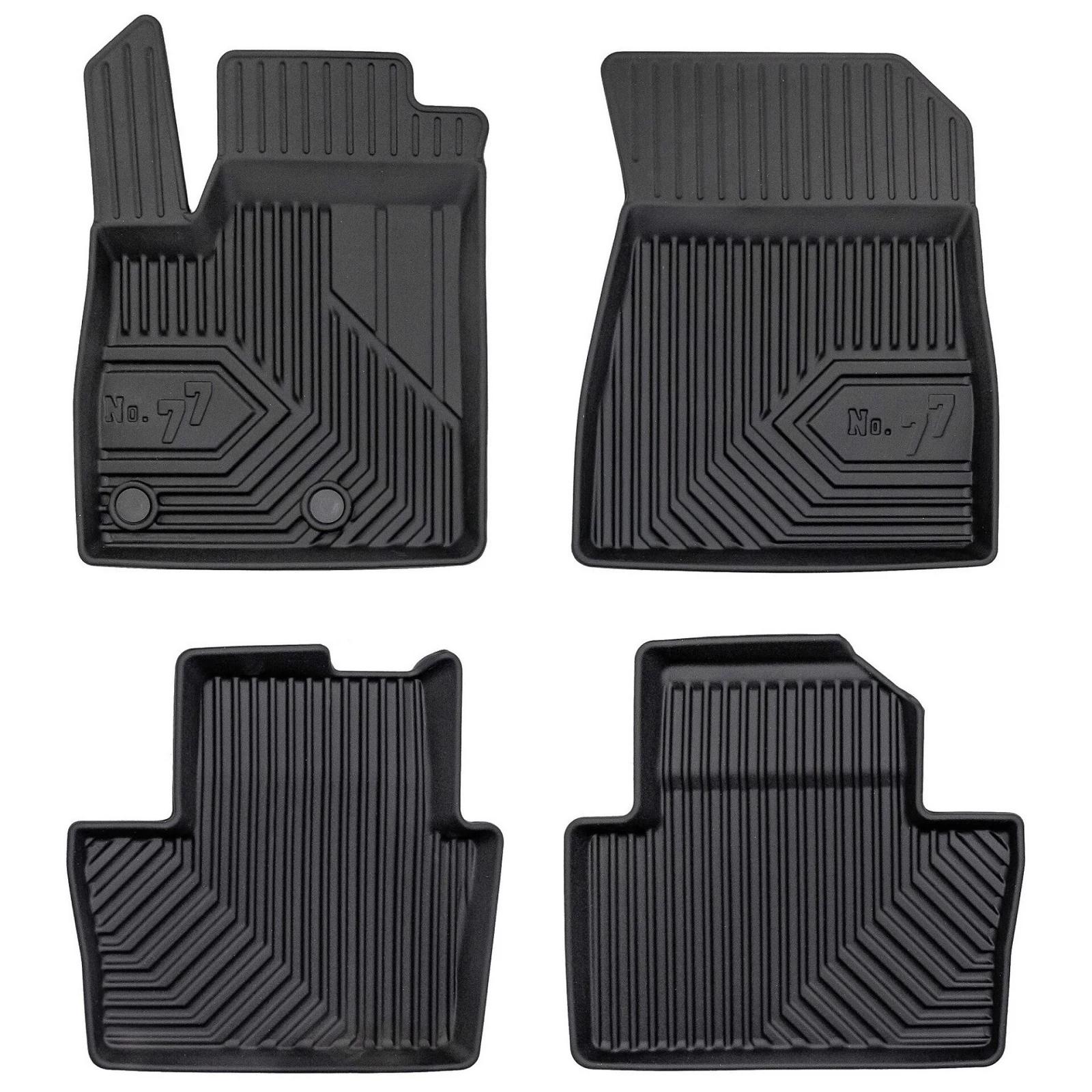 Renault Austral Frogum No77 fekete 3D hótálcás TPE gumiszőnyeg szett 77412477