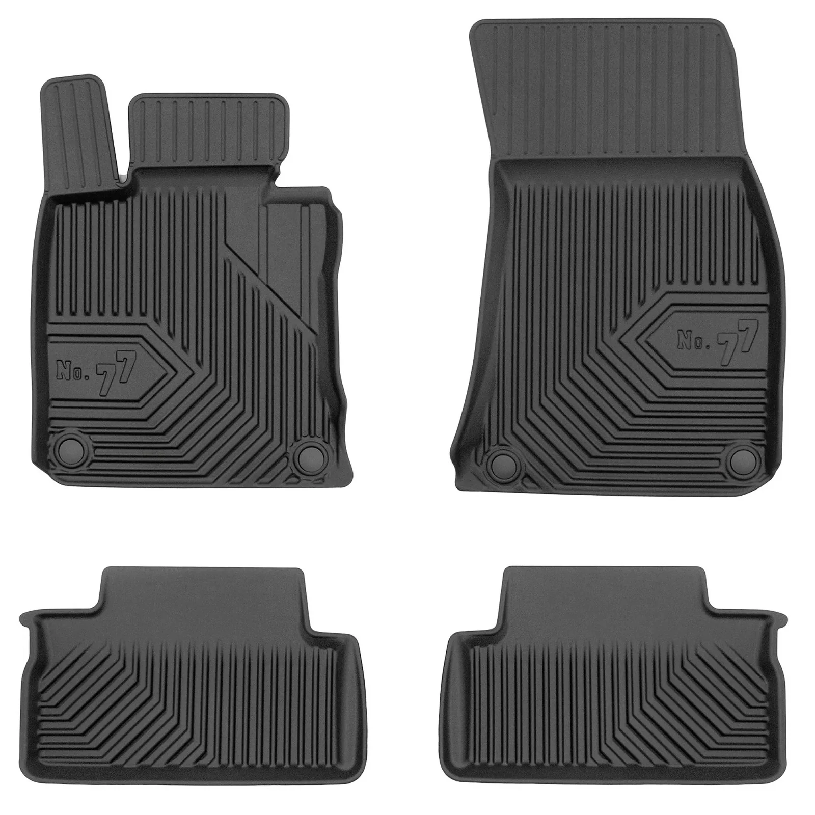 BMW F33 Cabrio Frogum No77 fekete 3D hótálcás TPE gumiszőnyeg szett 77425132