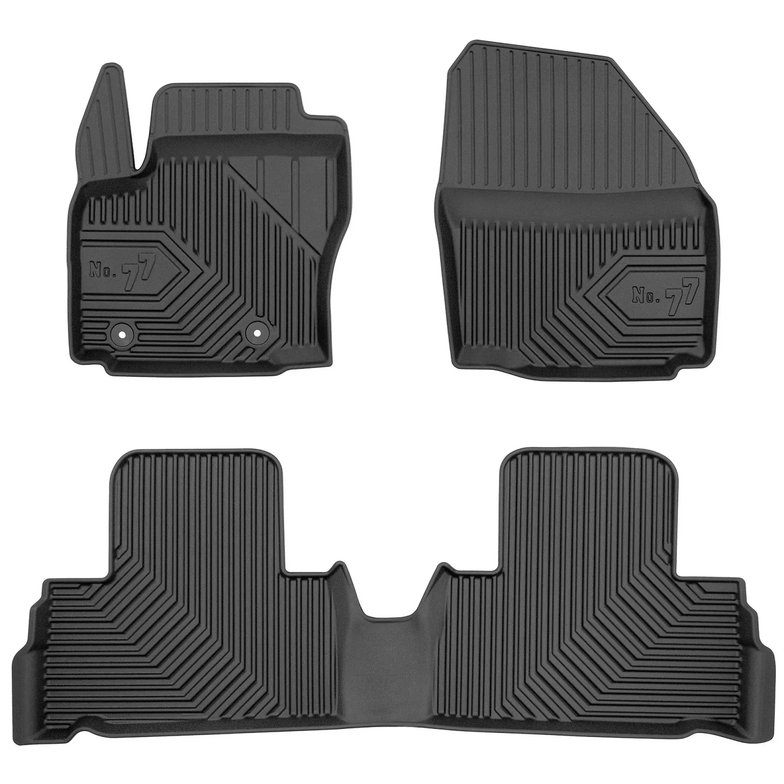 Ford S-Max I Frogum No77 fekete 3D hótálcás TPE gumiszőnyeg szett 77425880
