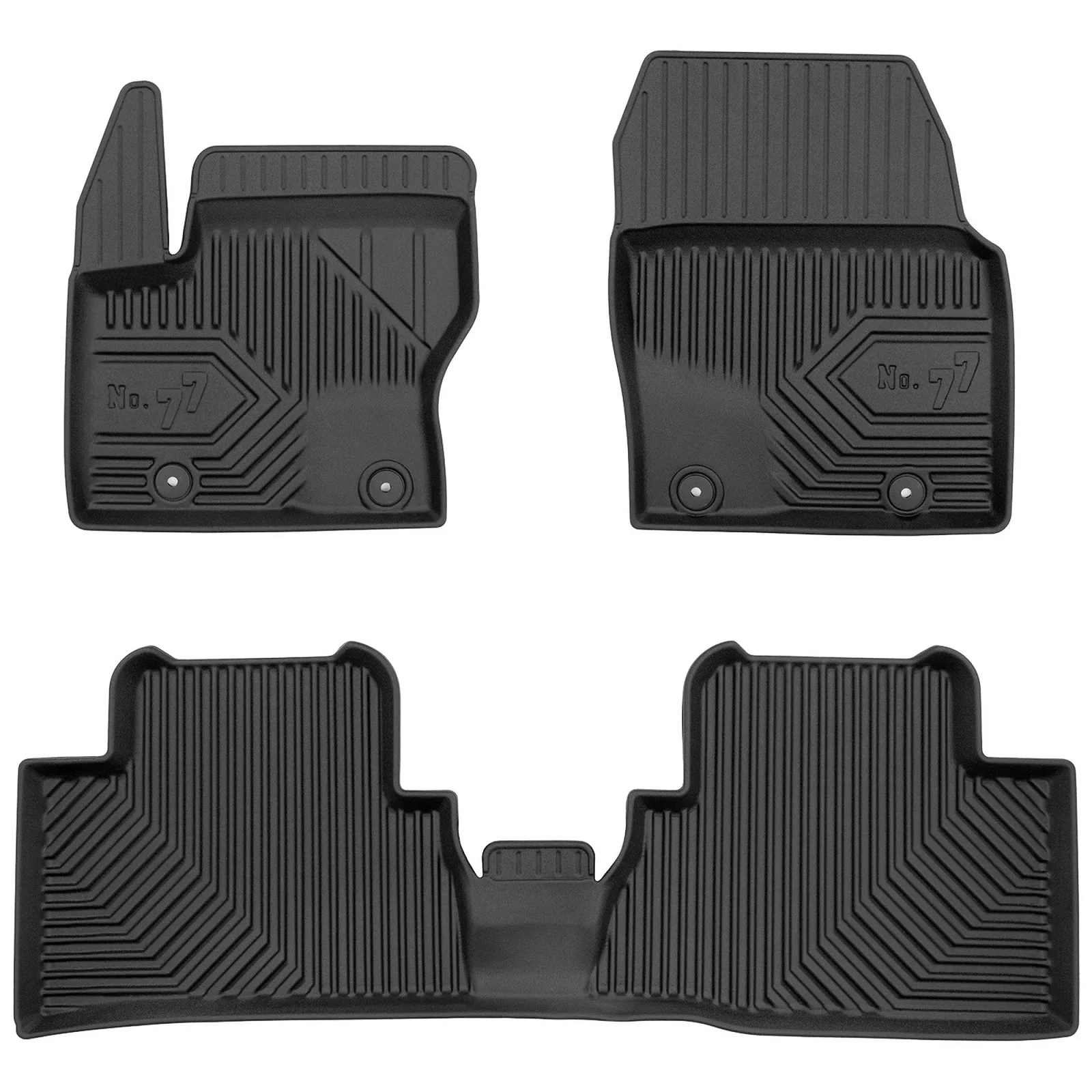 Ford Grand C-Max Frogum No77 fekete 3D hótálcás TPE gumiszőnyeg szett 77426146