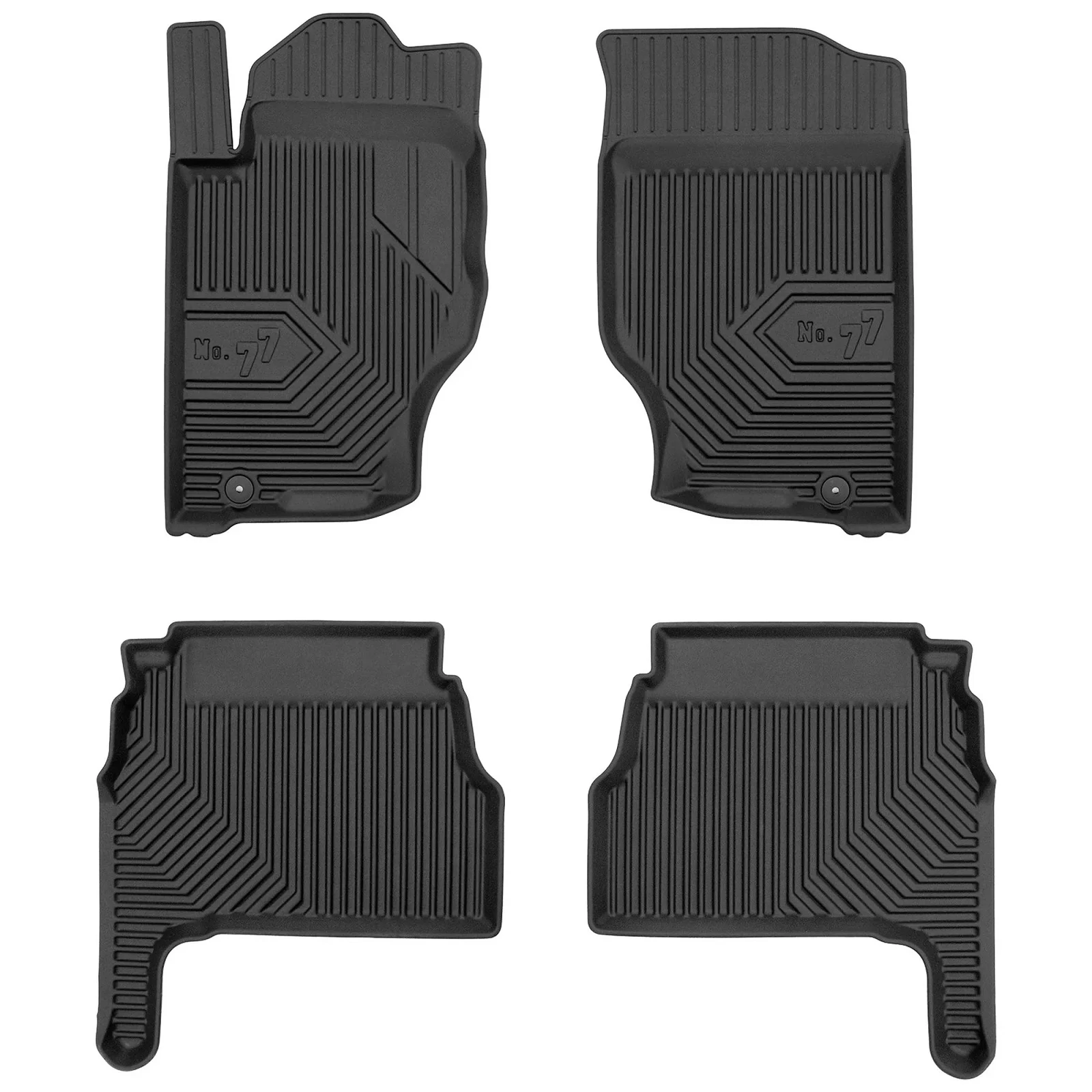 Kia Sorento I Frogum No77 fekete 3D hótálcás TPE gumiszőnyeg szett 77426443