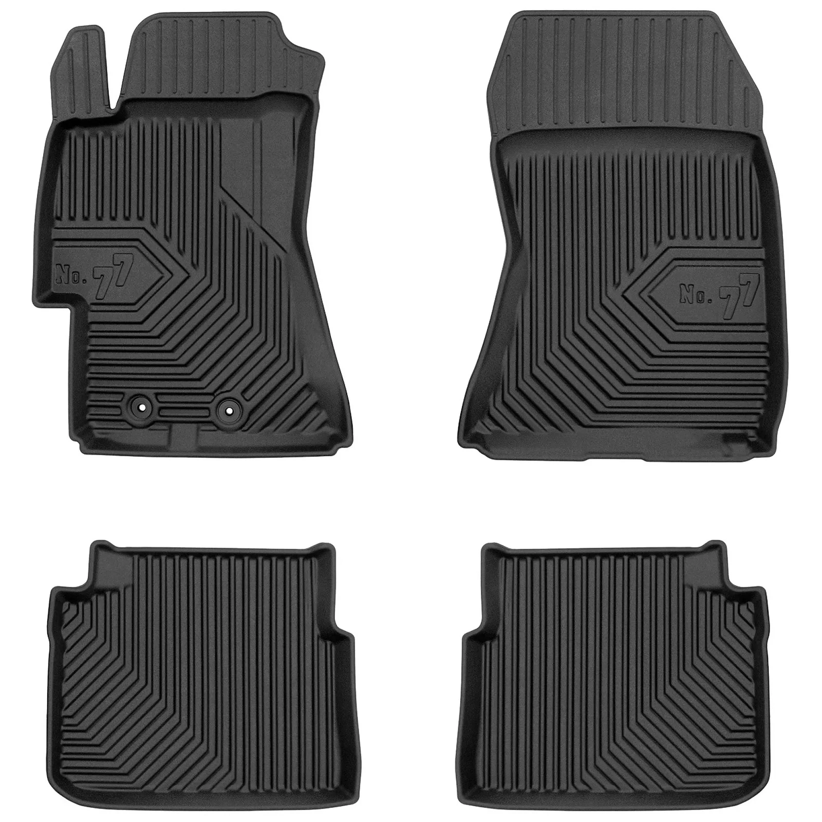 Subaru Impreza III Frogum No77 fekete 3D hótálcás TPE gumiszőnyeg szett 77426603