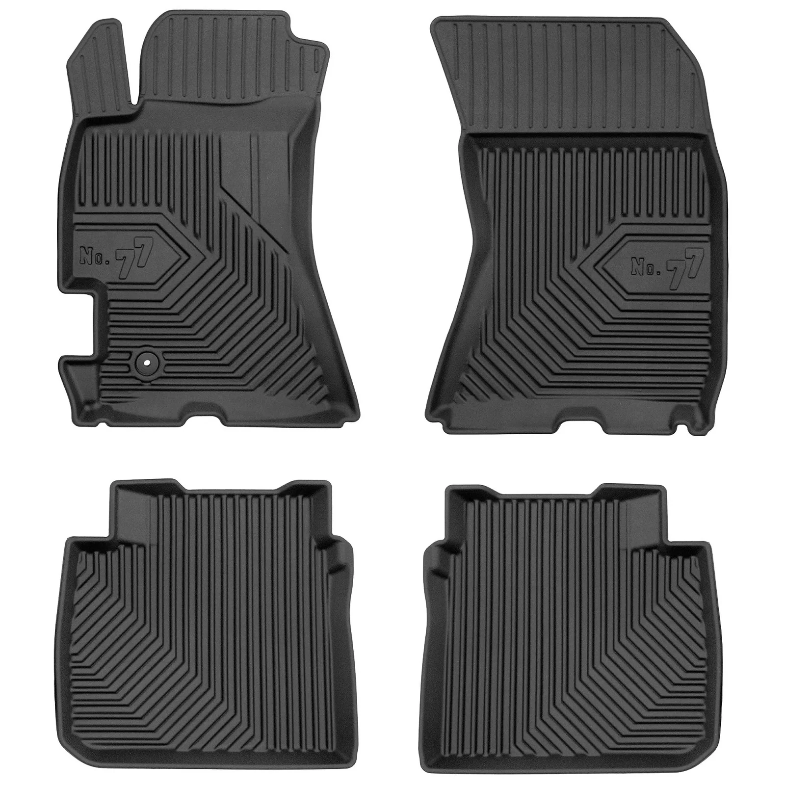 Subaru Legacy IV Frogum No77 fekete 3D hótálcás TPE gumiszőnyeg szett 77426726