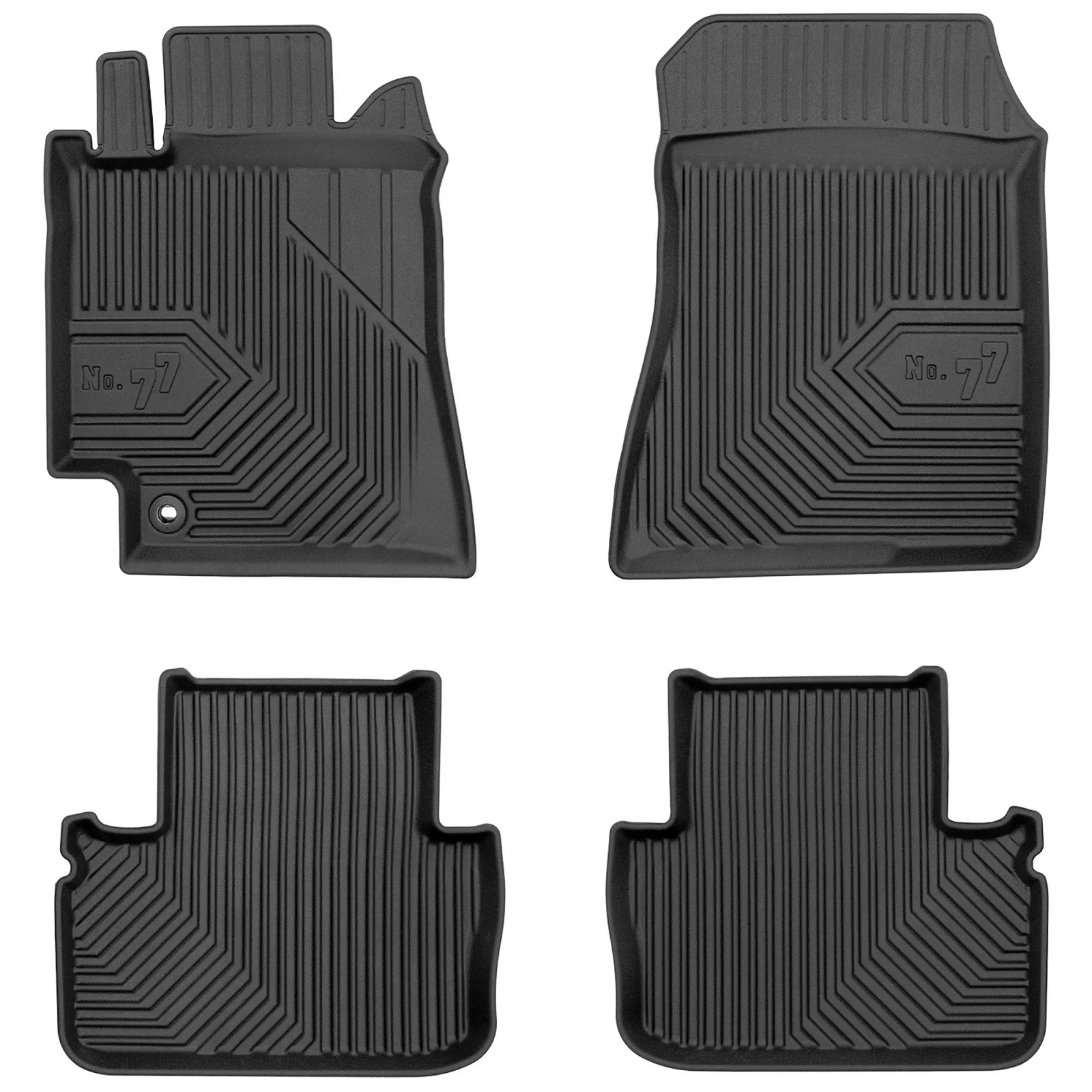 Lexus IS I IS200 Sedan Frogum No77 fekete 3D hótálcás TPE gumiszőnyeg szett 77426801