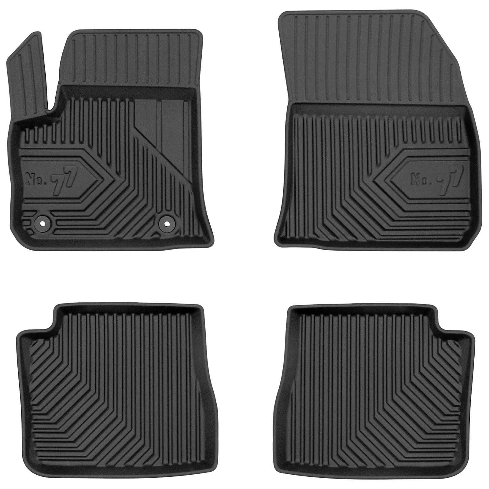 Citroen e-C4 Frogum No77 fekete 3D hótálcás TPE gumiszőnyeg szett 77426900