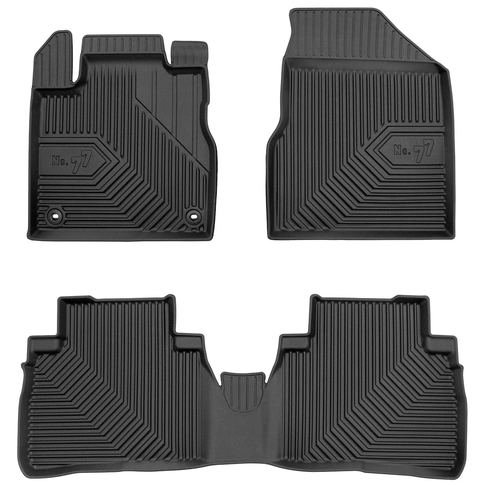 Nissan Murano Z50 Frogum No77 fekete 3D hótálcás TPE gumiszőnyeg szett 77427129