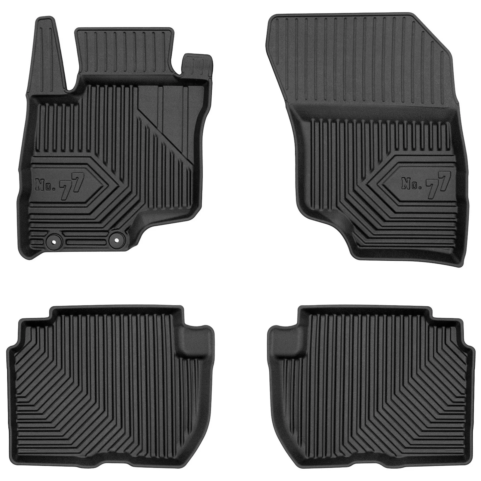 Mitsubishi Eclipse Cross Frogum No77 fekete 3D hótálcás TPE gumiszőnyeg szett 77427198