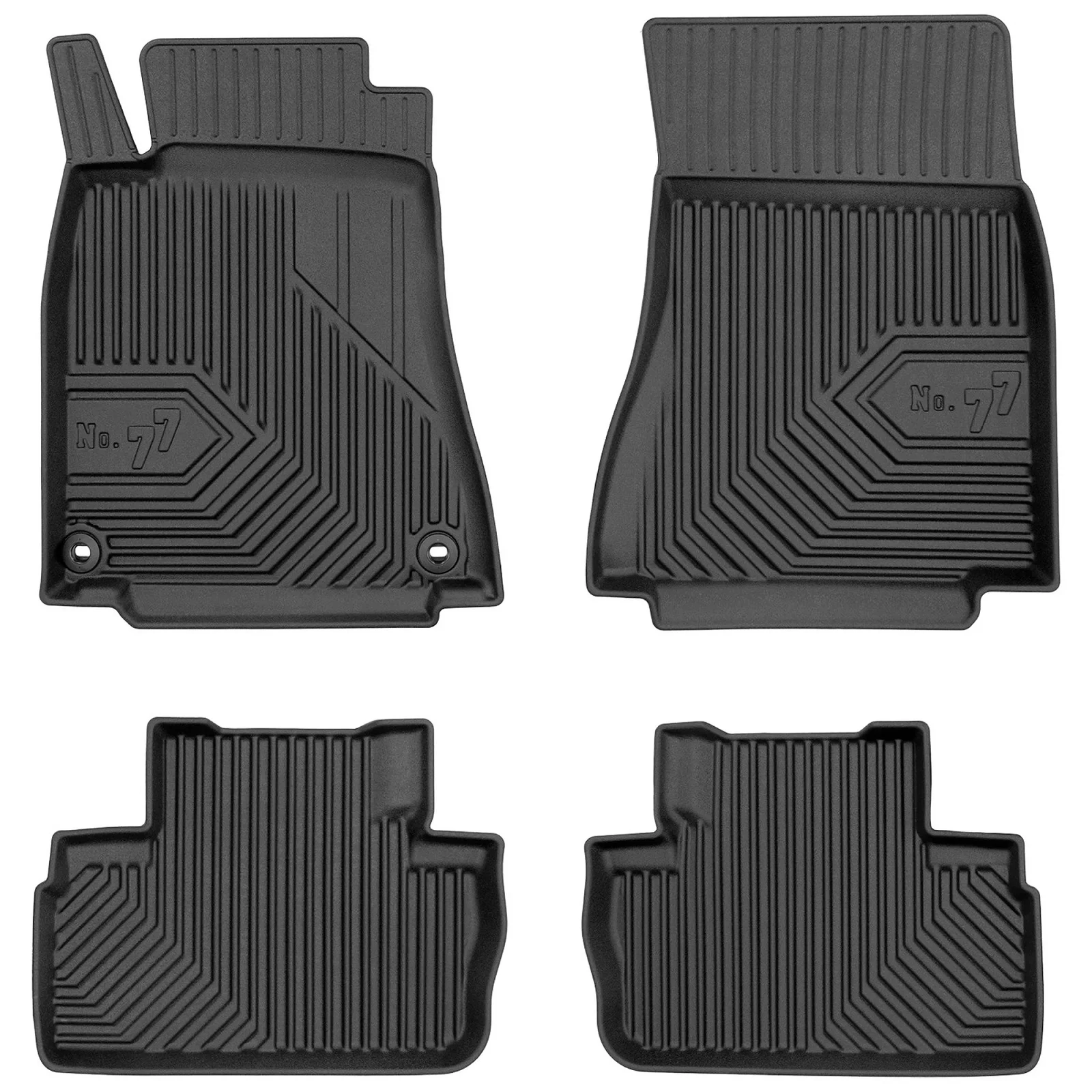 Lexus IS II Sedan Frogum No77 fekete 3D hótálcás TPE gumiszőnyeg szett 77427235