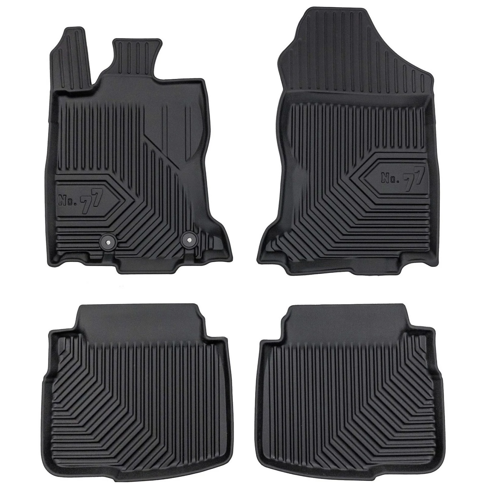 Subaru Outback VI Frogum No77 fekete 3D hótálcás TPE gumiszőnyeg szett 77427662
