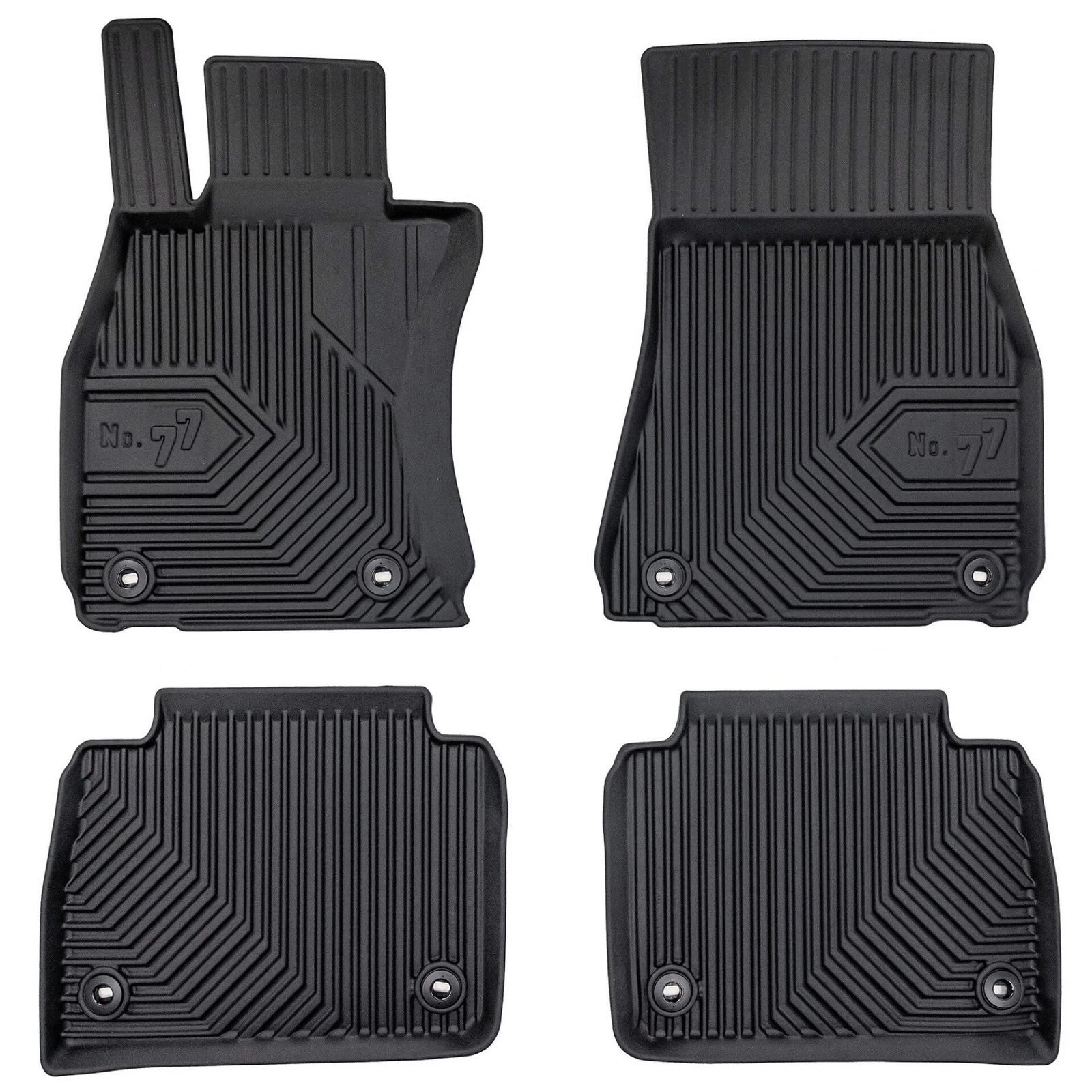 Lexus LS IV Sedan Frogum No77 fekete 3D hótálcás TPE gumiszőnyeg szett 77427778