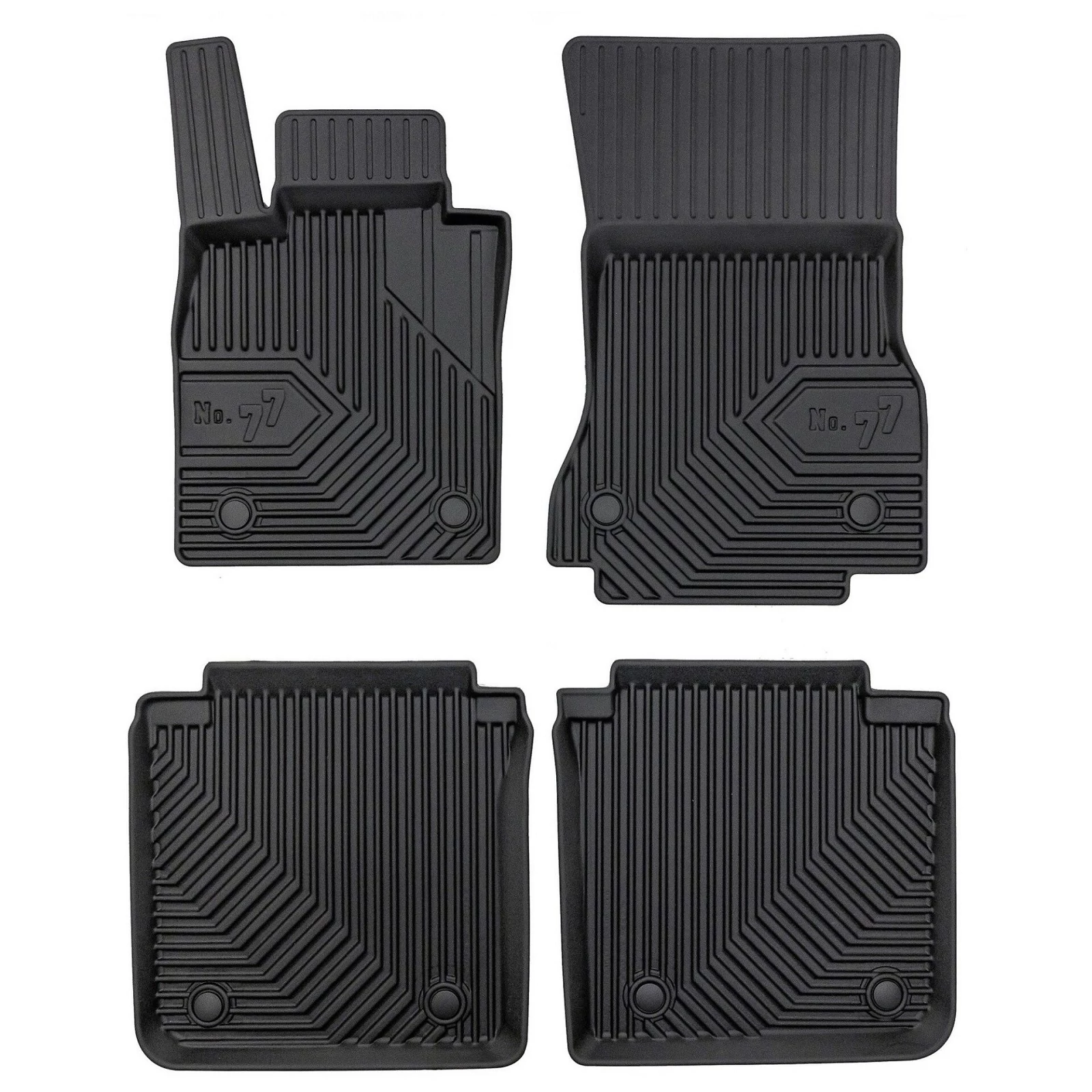 BMW G70 + i7 Frogum No77 fekete 3D hótálcás TPE gumiszőnyeg szett 77429147