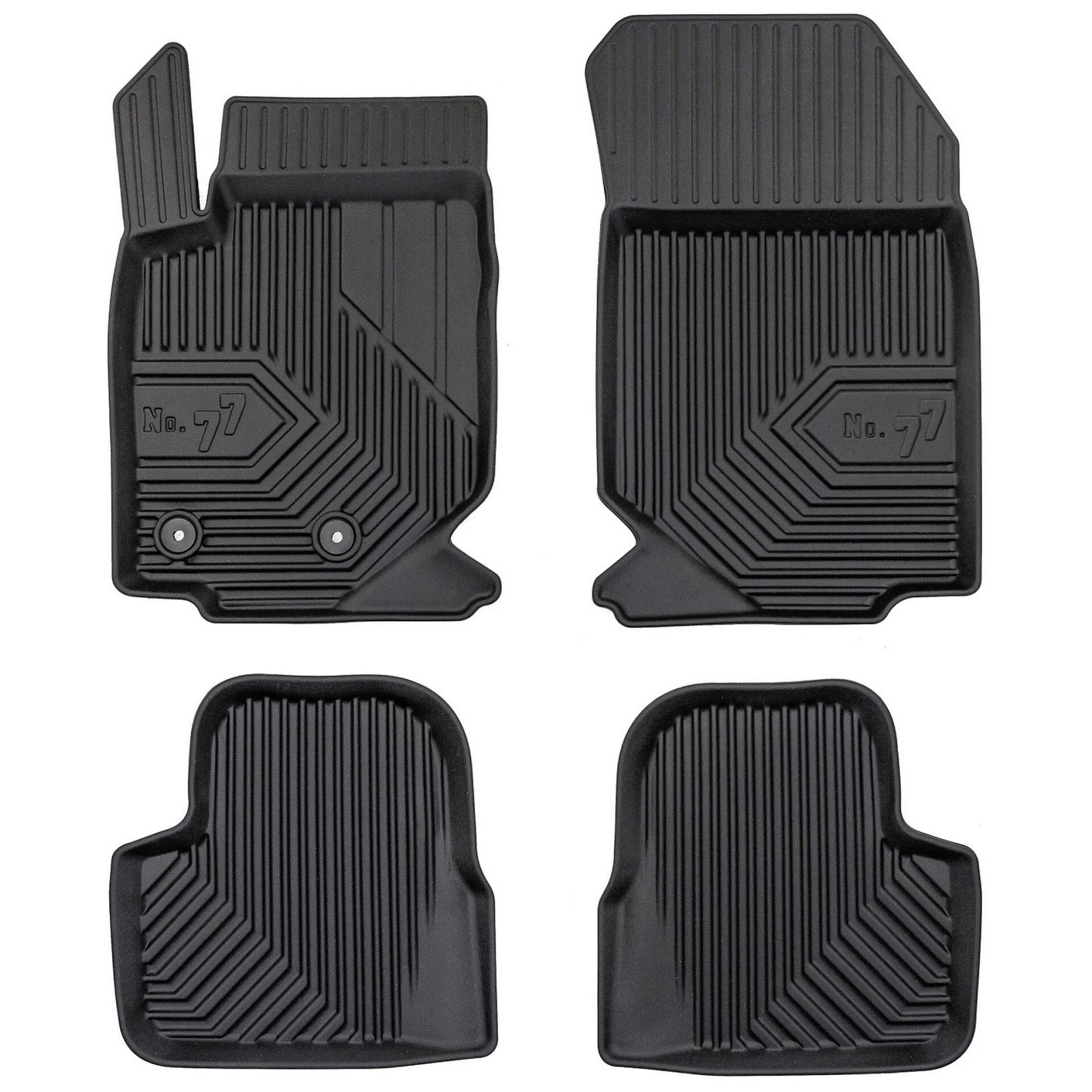 Jeep Avenger Frogum No77 fekete 3D hótálcás TPE gumiszőnyeg szett 77429536