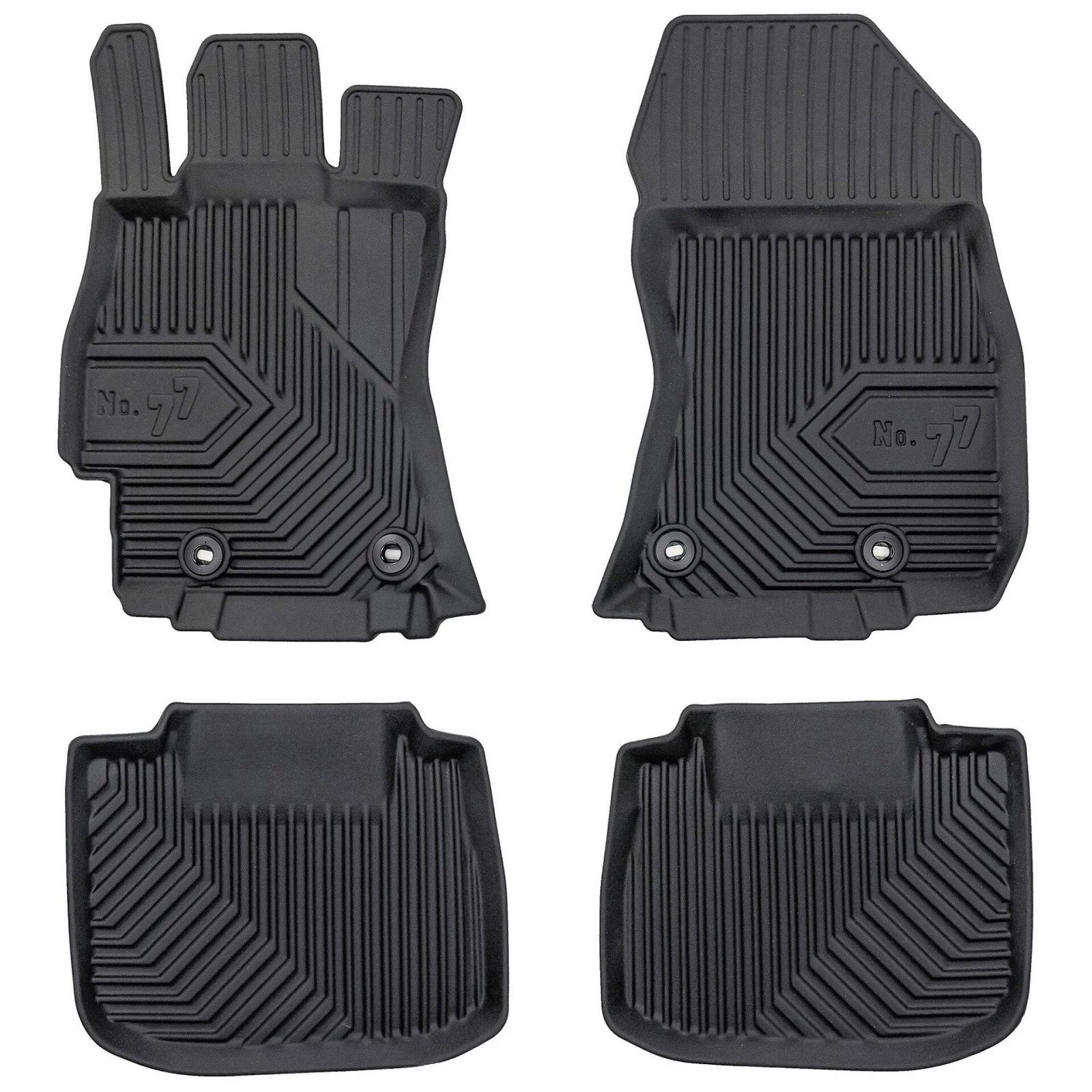 Subaru Outback V Frogum No77 fekete 3D hótálcás TPE gumiszőnyeg szett 77429772