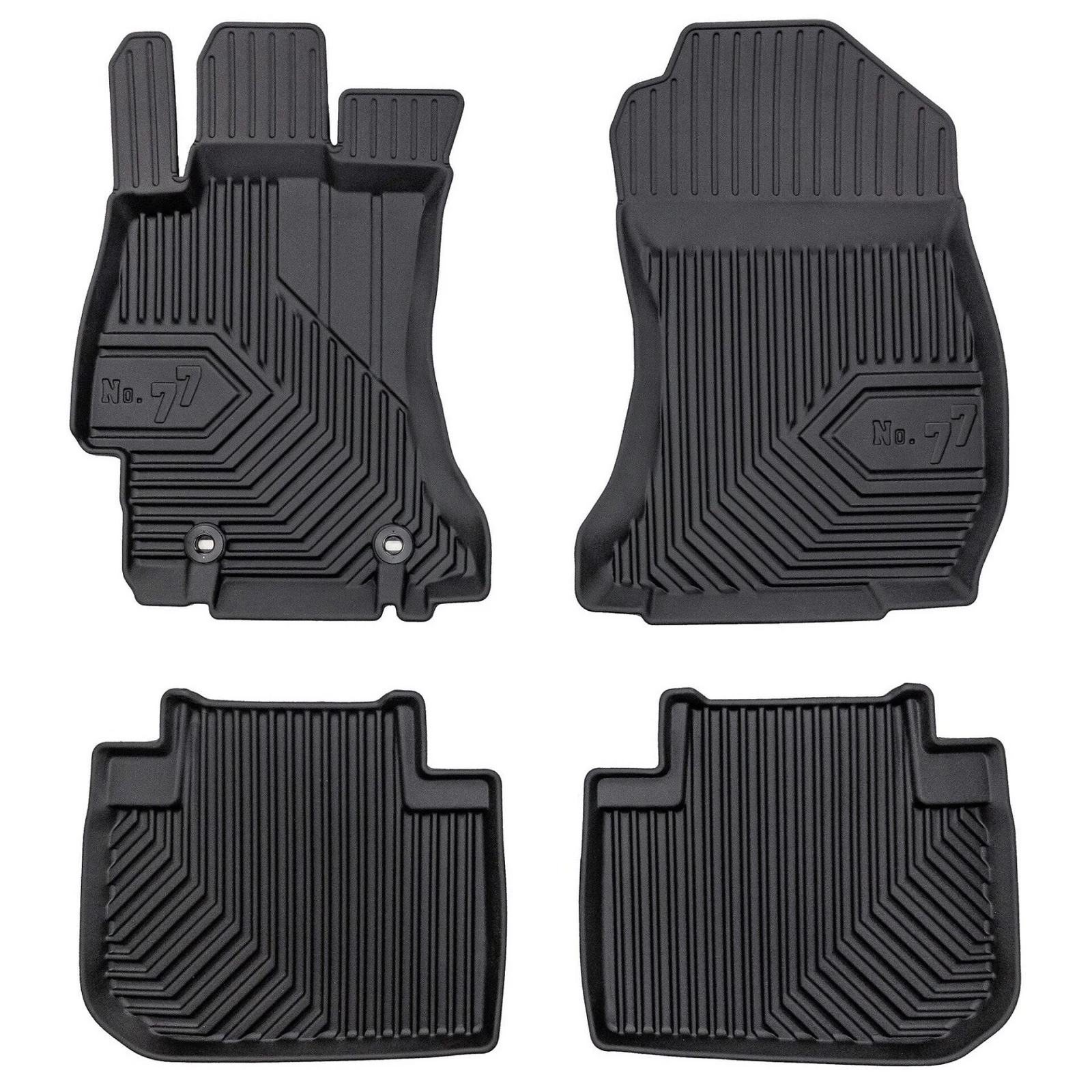 Subaru Forester IV Frogum No77 fekete 3D hótálcás TPE gumiszőnyeg szett 77429796