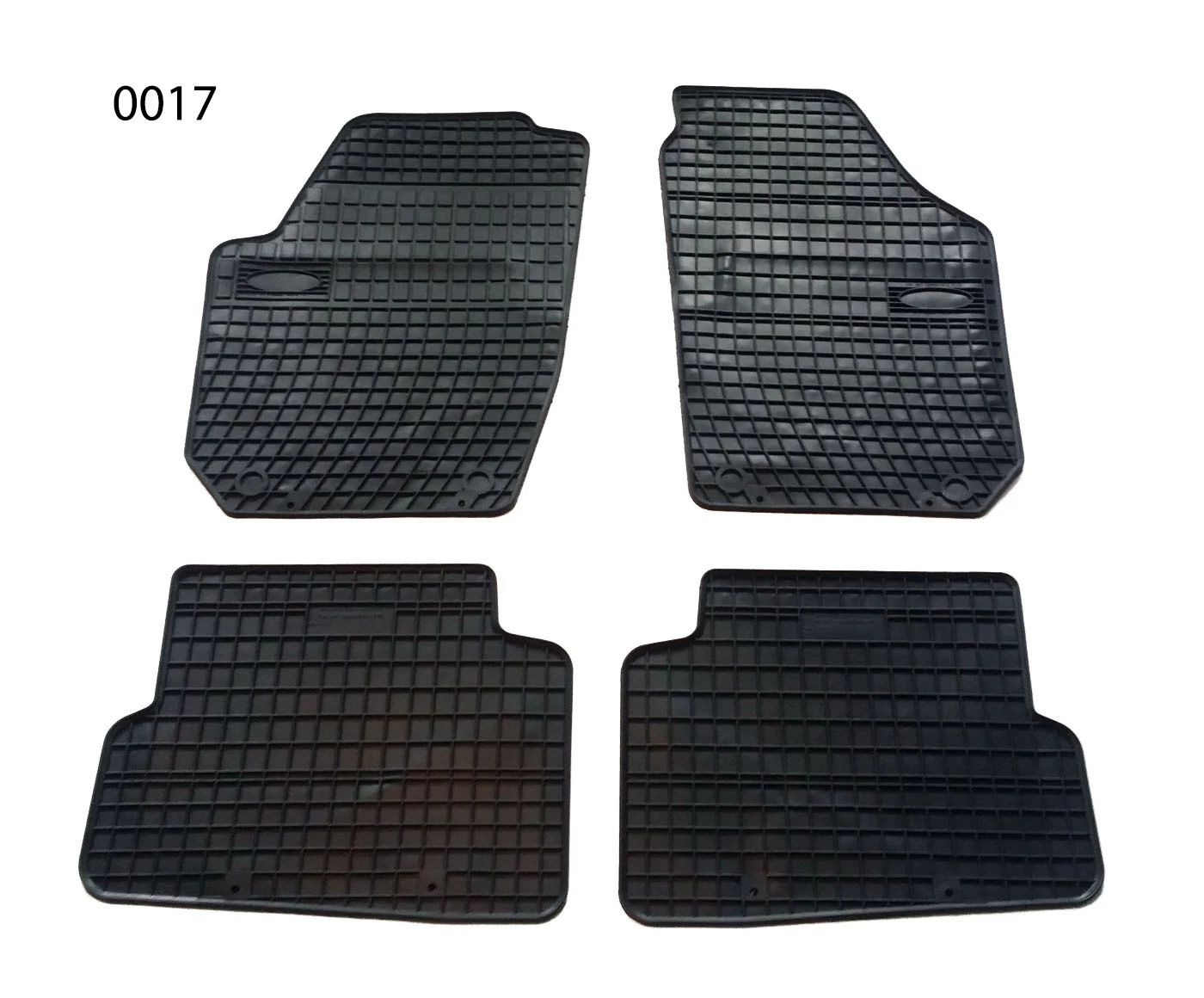Skoda Fabia II Frogum 0017 fekete gumiszőnyeg szett