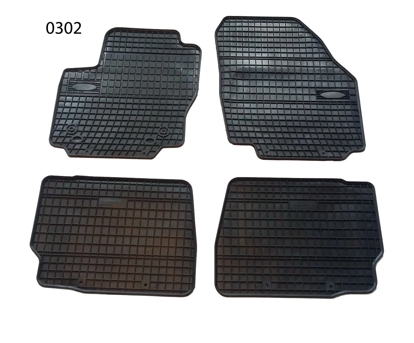 Ford Mondeo MK4 Frogum 0302 fekete gumiszőnyeg szett