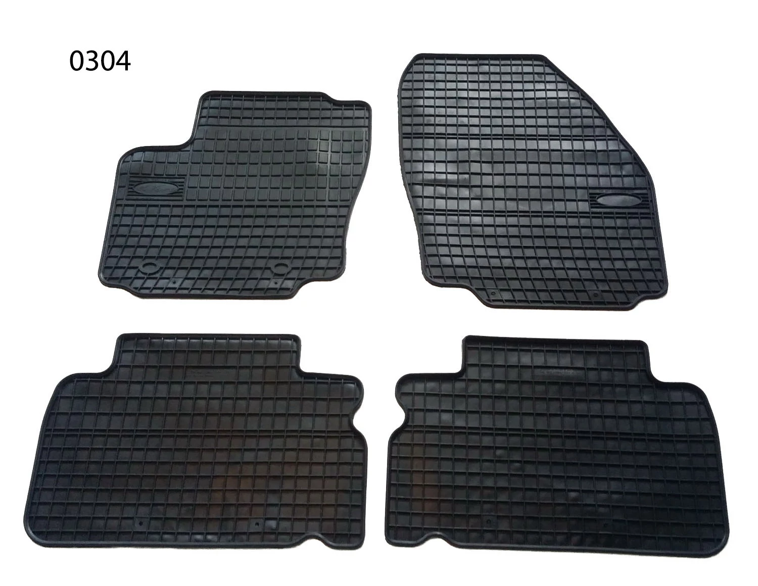 Ford S-Max Galaxy II Frogum 0304 fekete gumiszőnyeg szett