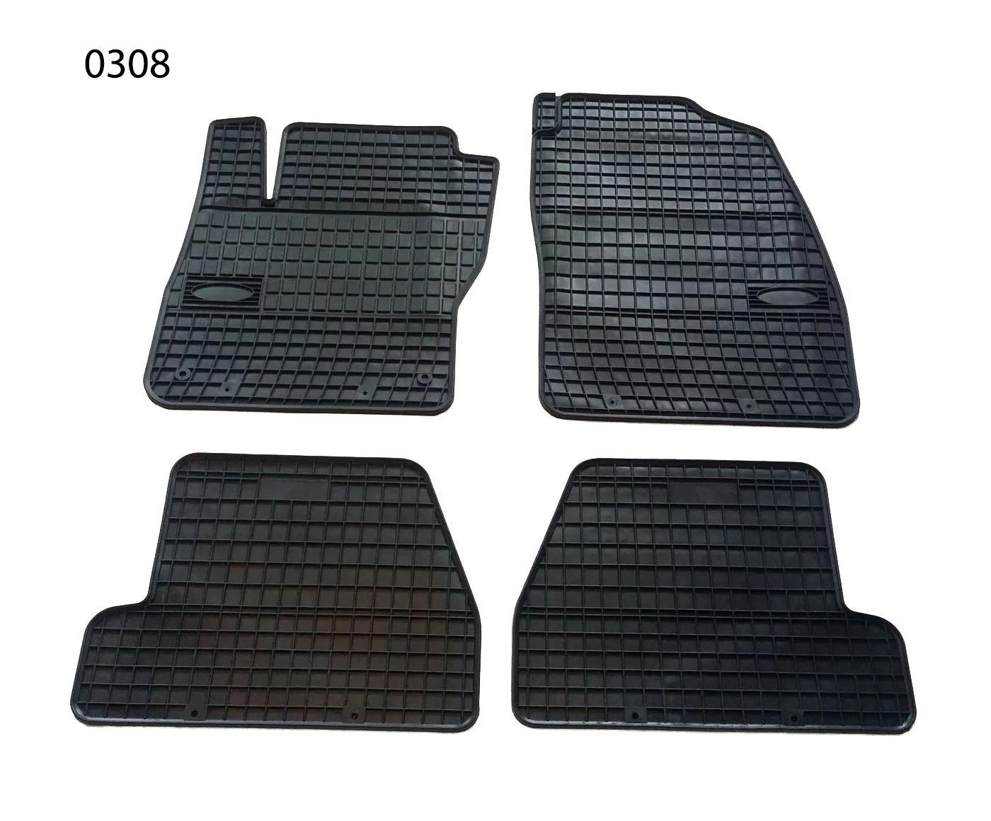 Ford Focus III Frogum 0308 fekete gumiszőnyeg szett