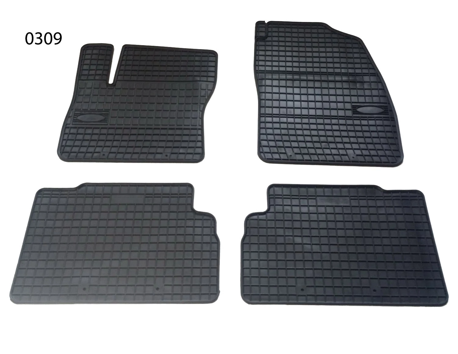 Ford C-Max MK2 Frogum 0309 fekete gumiszőnyeg szett