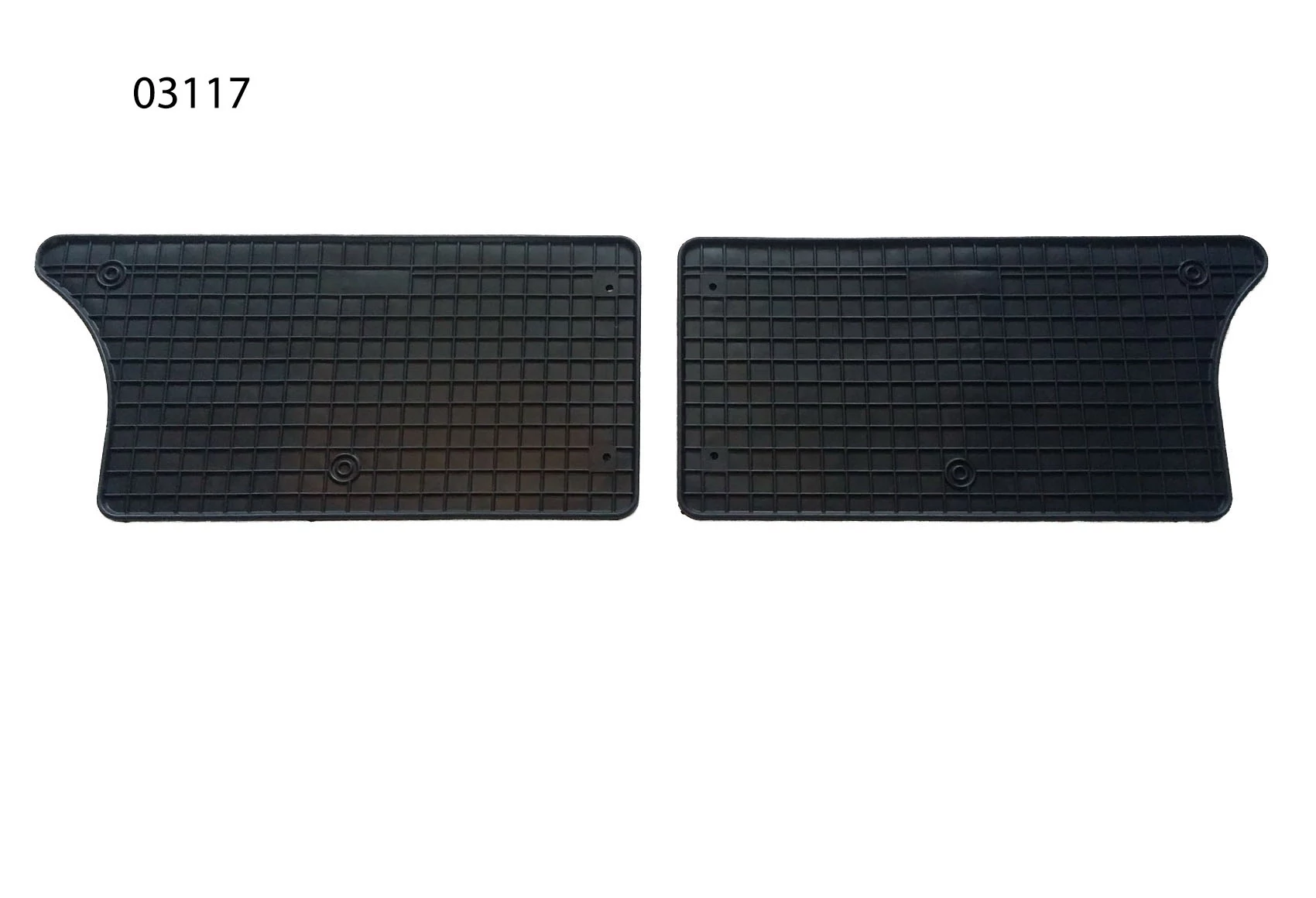 Ford Galaxy I 3.sor üléshez Frogum 03117 fekete gumiszőnyeg szett