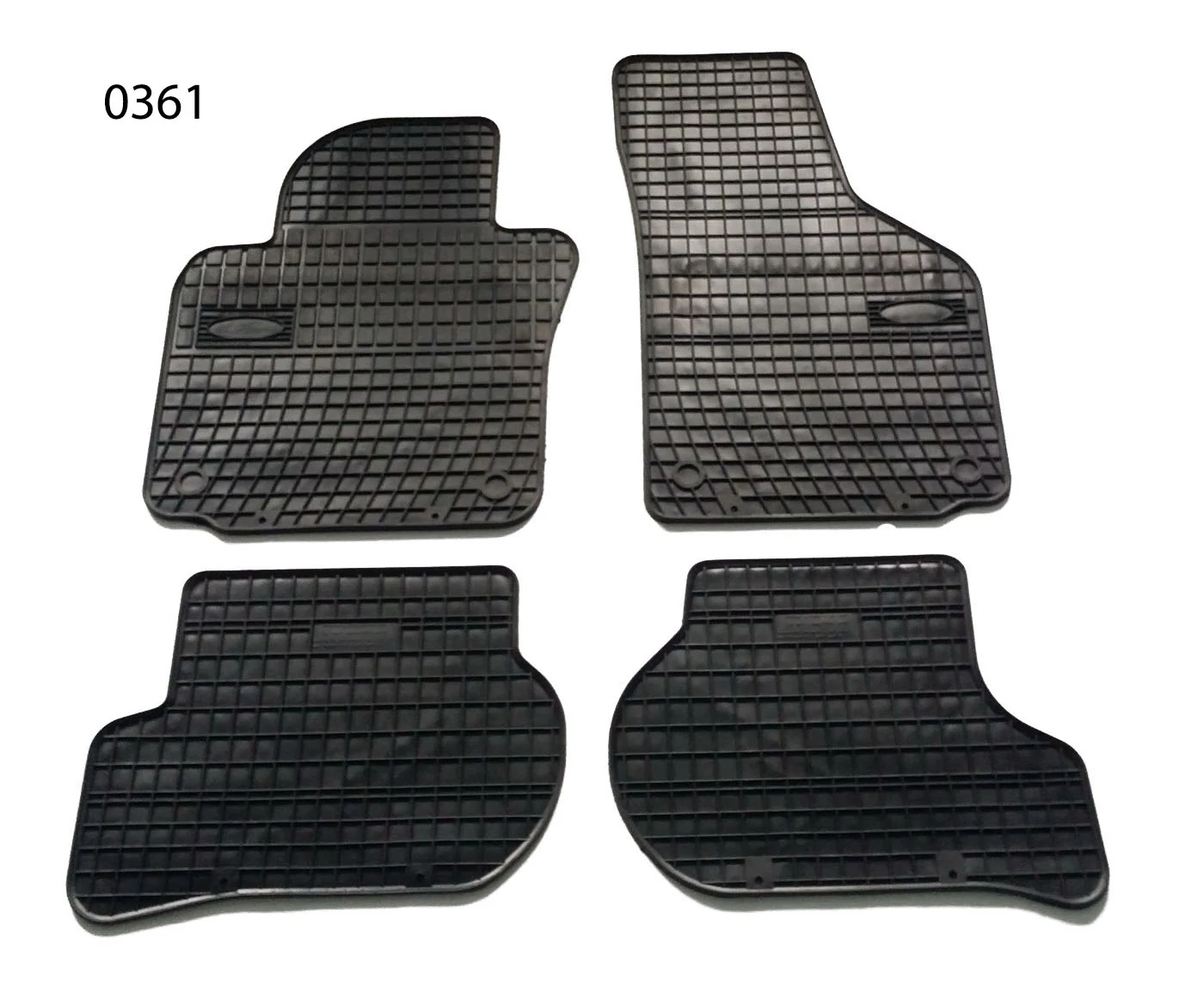 SEAT Leon II Toledo III Frogum 0361 fekete gumiszőnyeg szett