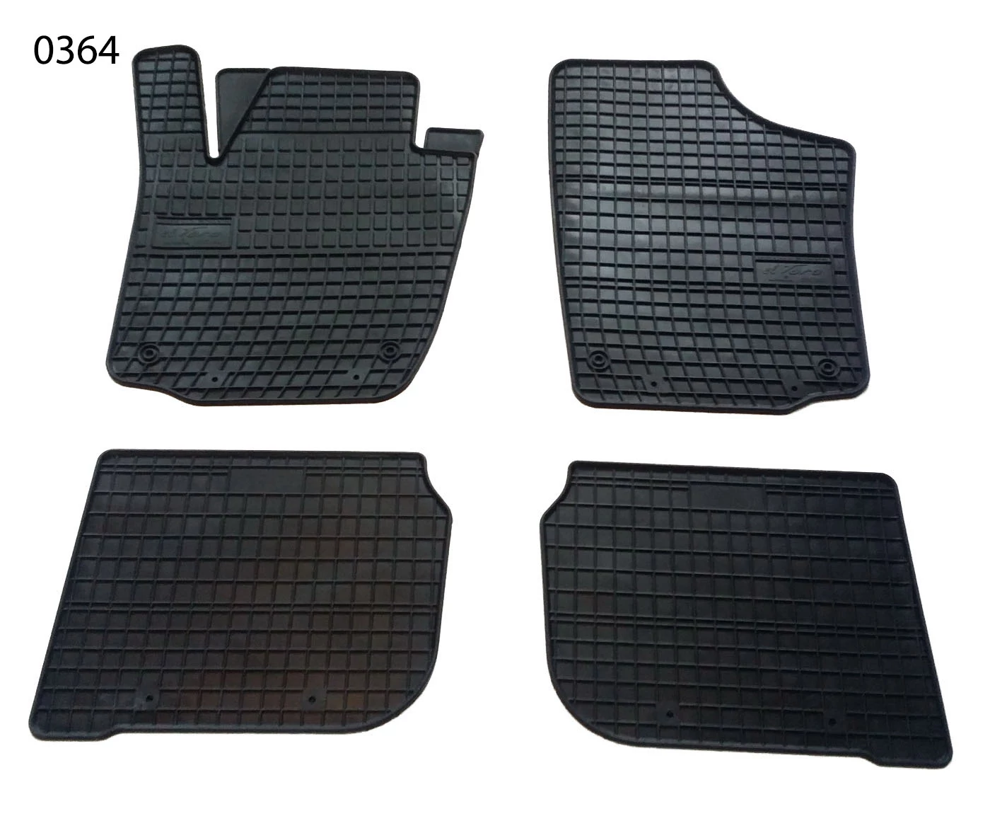 SEAT Toledo IV Frogum 0364 fekete gumiszőnyeg szett