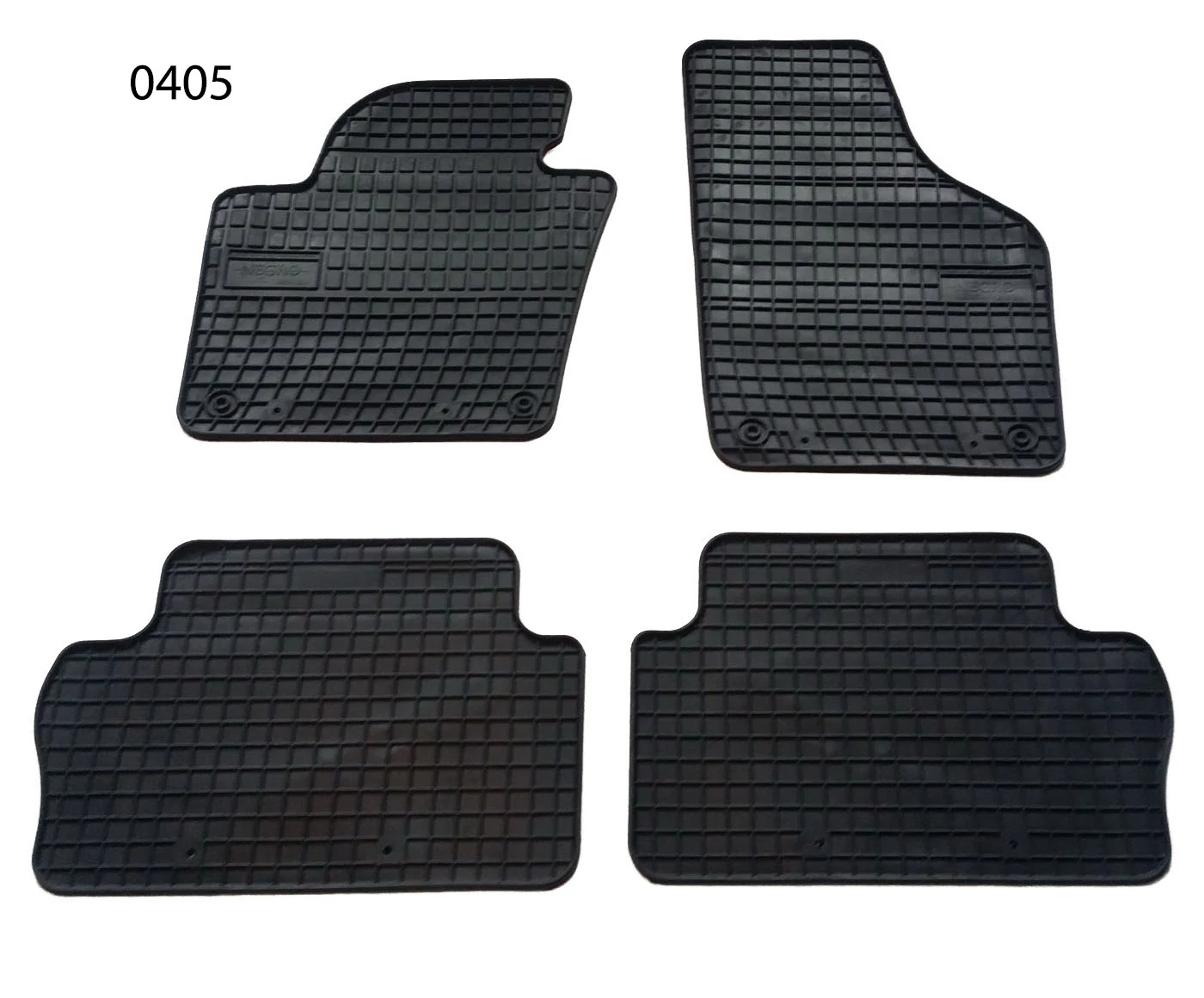 Seat Alhambra II 5személyes Frogum 0405 fekete gumiszőnyeg szett