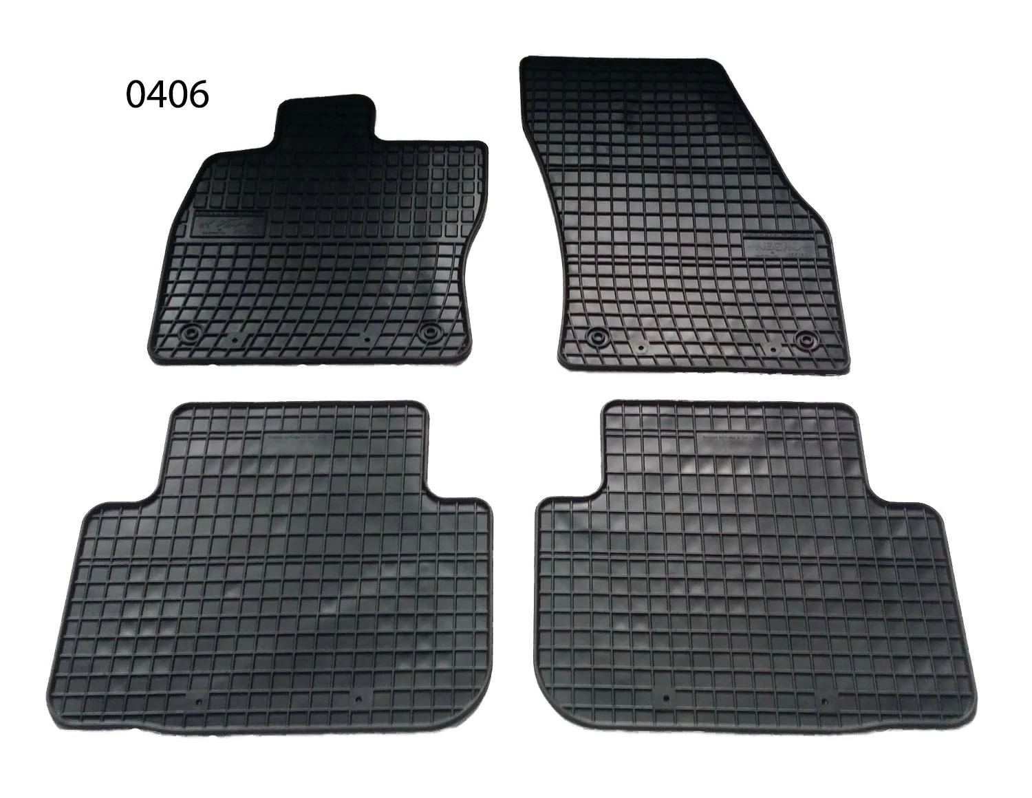 Volkswagen VW Golf VII Sportsvan Frogum 0406 fekete gumiszőnyeg szett