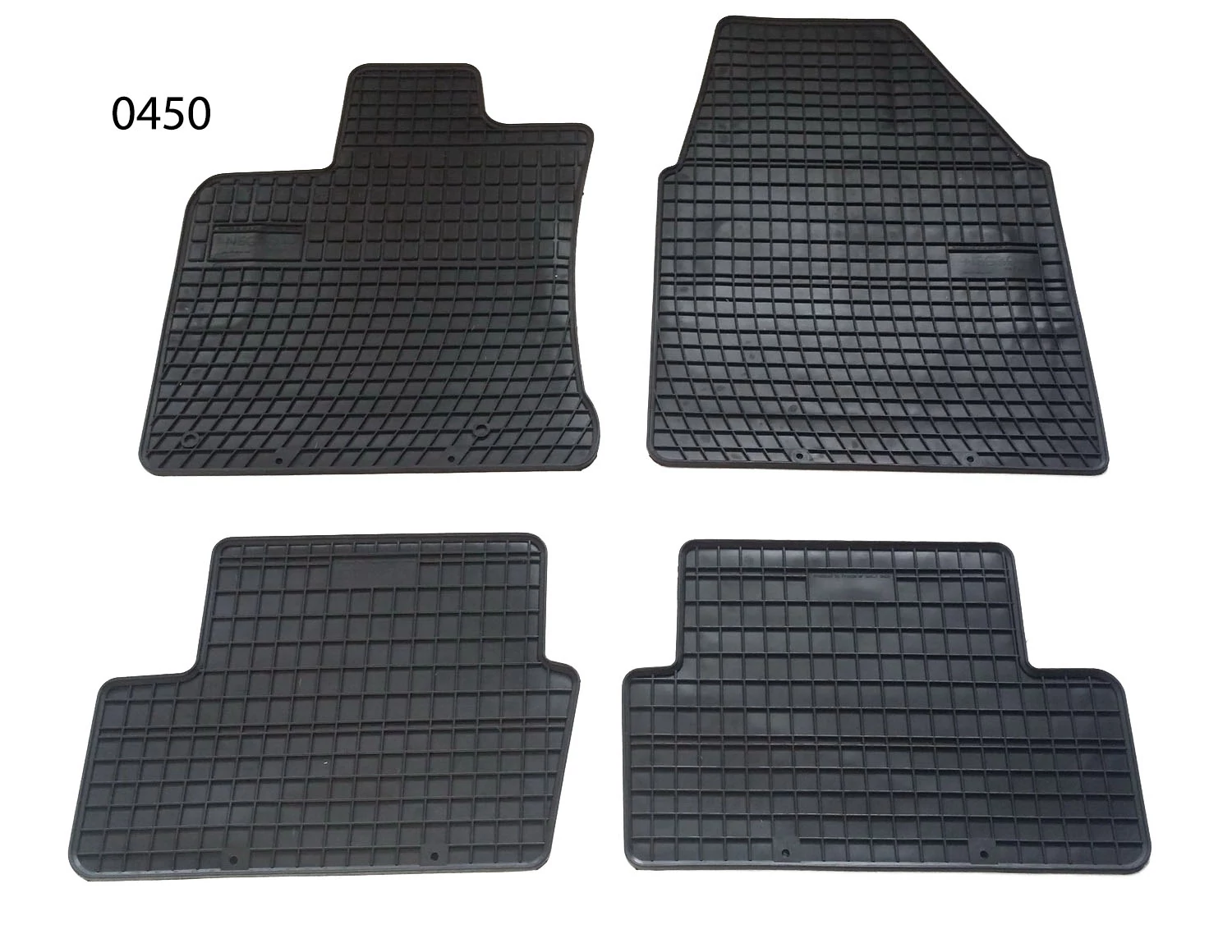 Nissan Qashqai I J10 Frogum 0450 fekete gumiszőnyeg szett