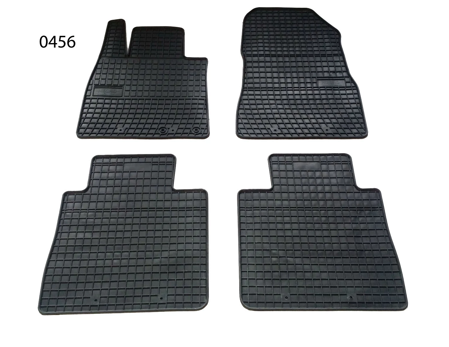 Nissan Note II Frogum 0456 fekete gumiszőnyeg szett
