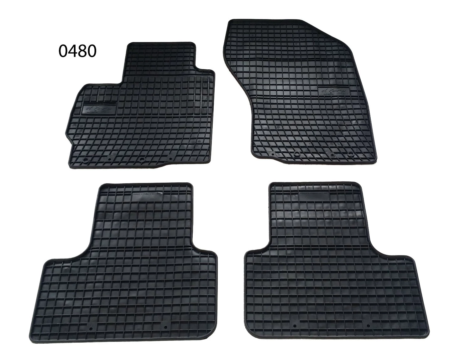 Citroen C4 Aircross Frogum 0480 fekete gumiszőnyeg szett