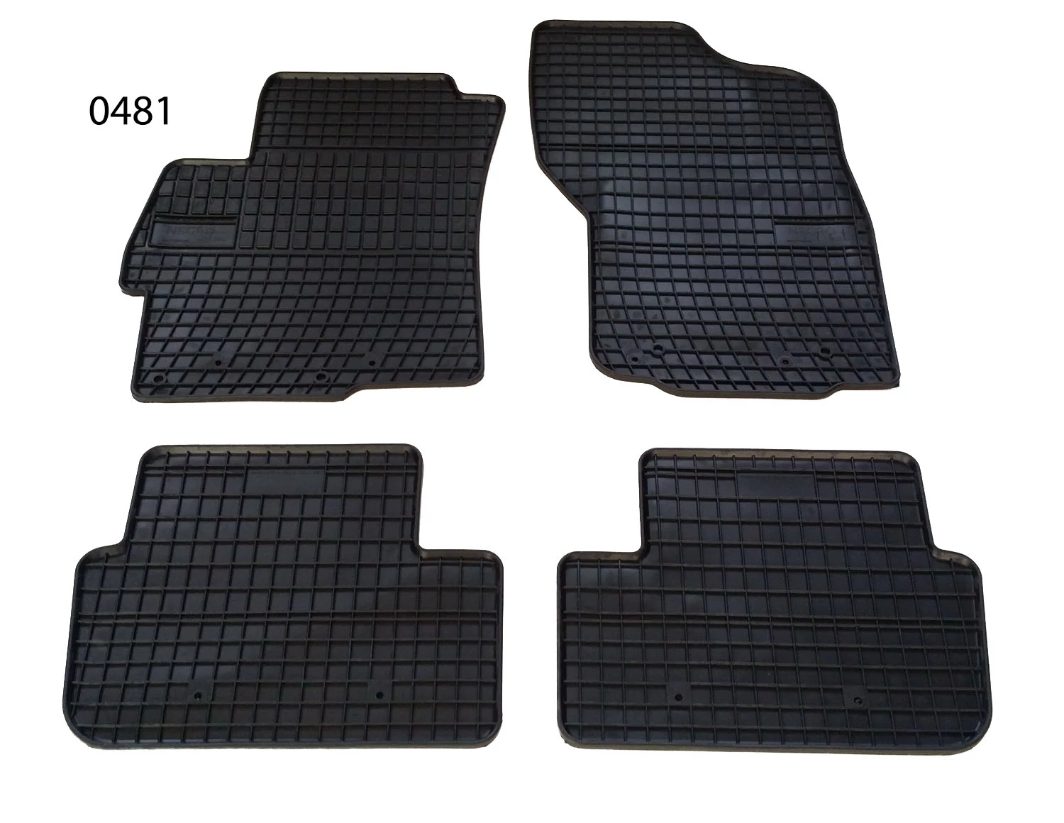 Mitsubishi Lancer VIII Frogum 0481 fekete gumiszőnyeg szett