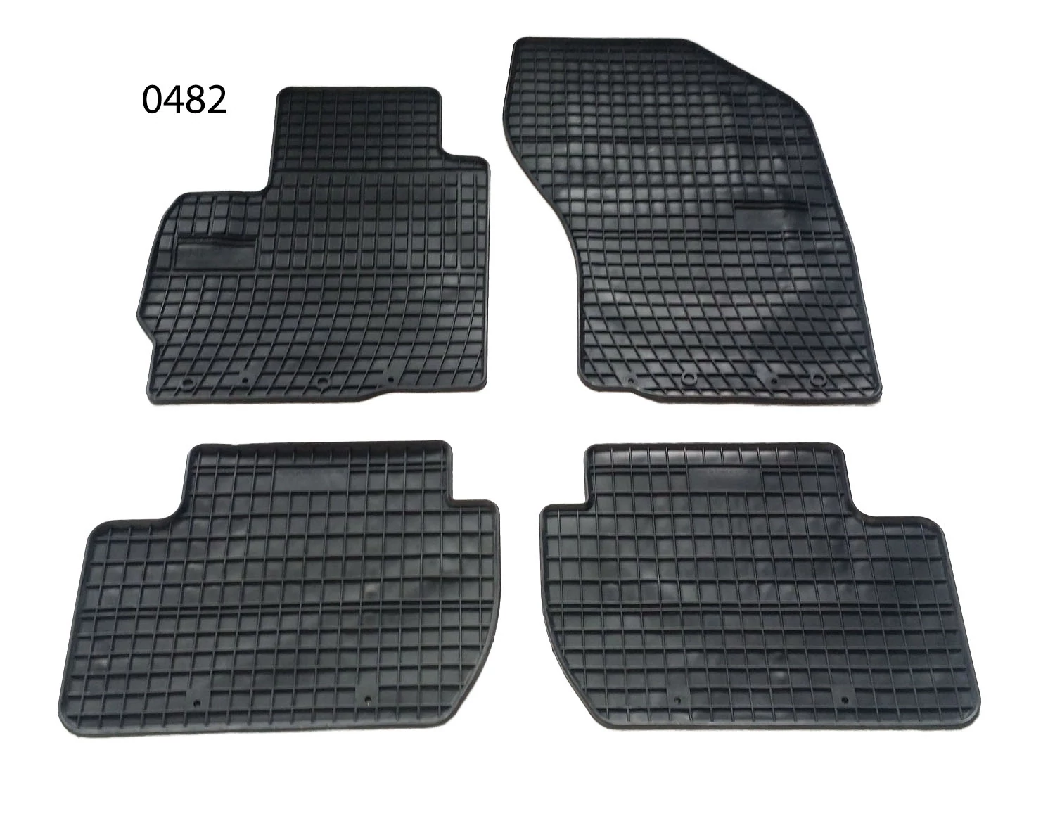 Mitsubishi Outlander II Frogum 0482 fekete gumiszőnyeg szett