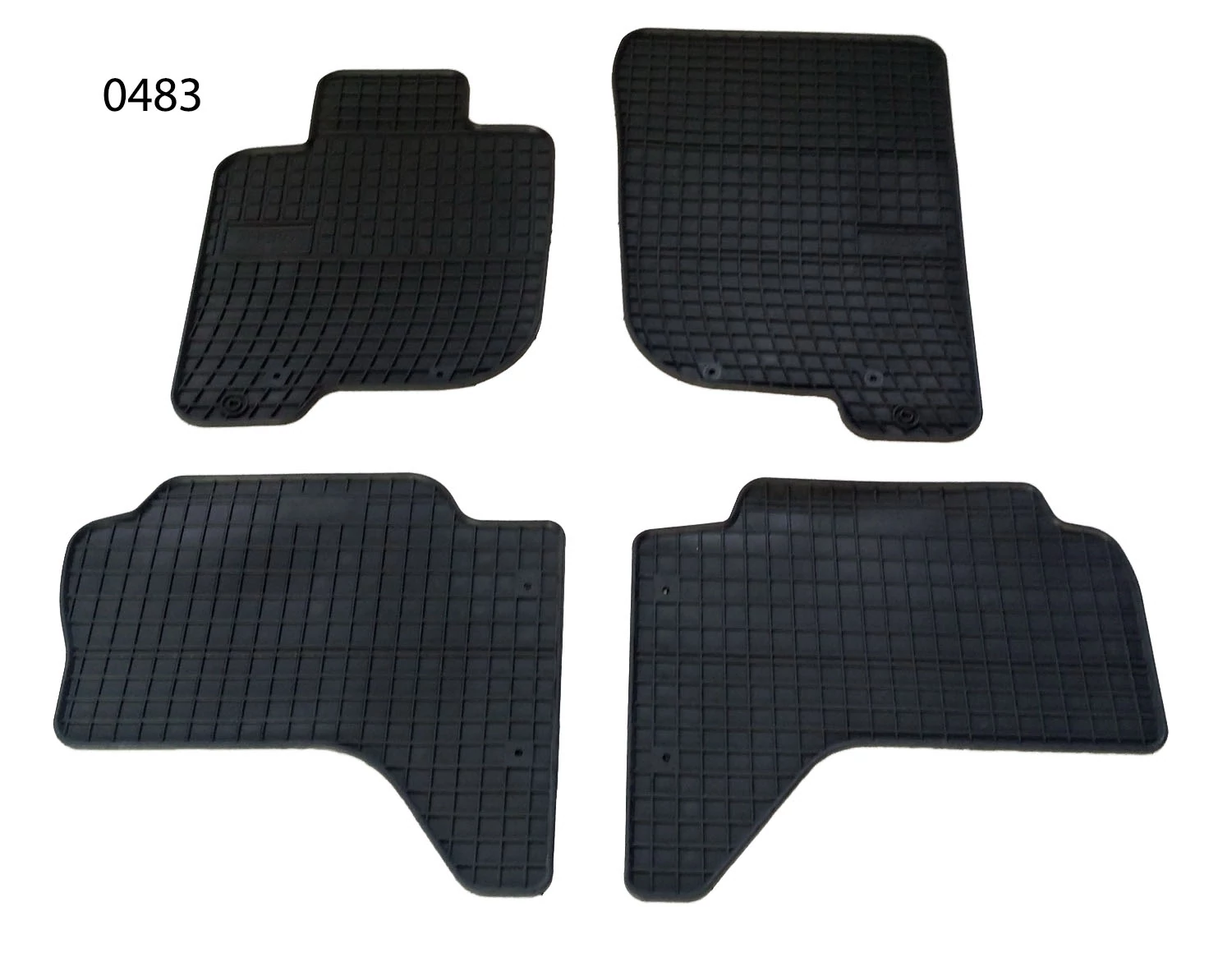 Mitsubishi L200 IV Frogum 0483 fekete gumiszőnyeg szett