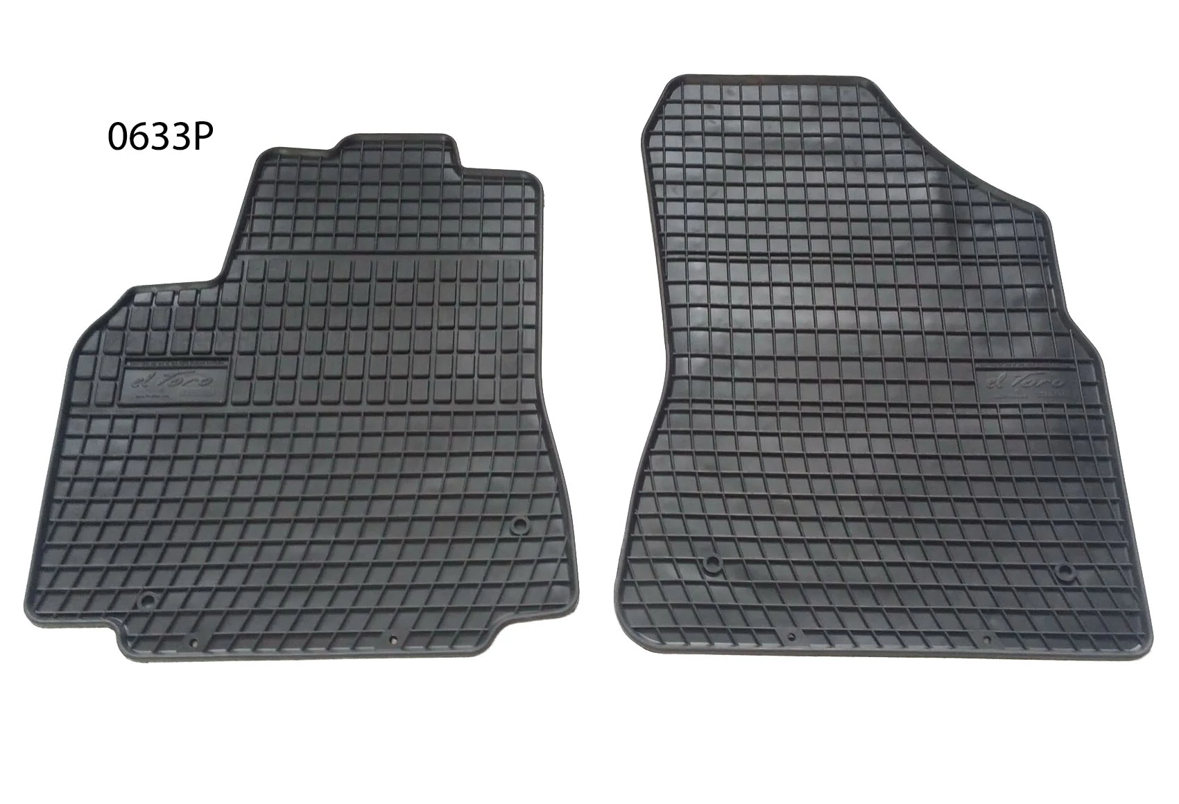 Citroen Berlingo II Furgon Frogum 0633P fekete gumiszőnyeg szett