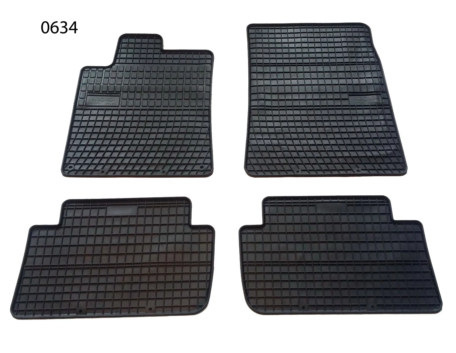 Citroen C5 I Frogum 0634 fekete gumiszőnyeg szett